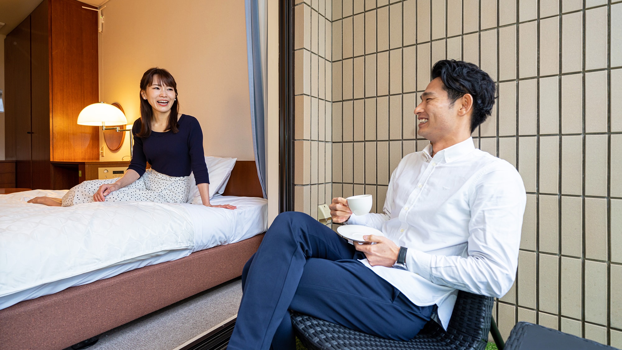 "Coffee for the number of people" is provided free of charge in the room.