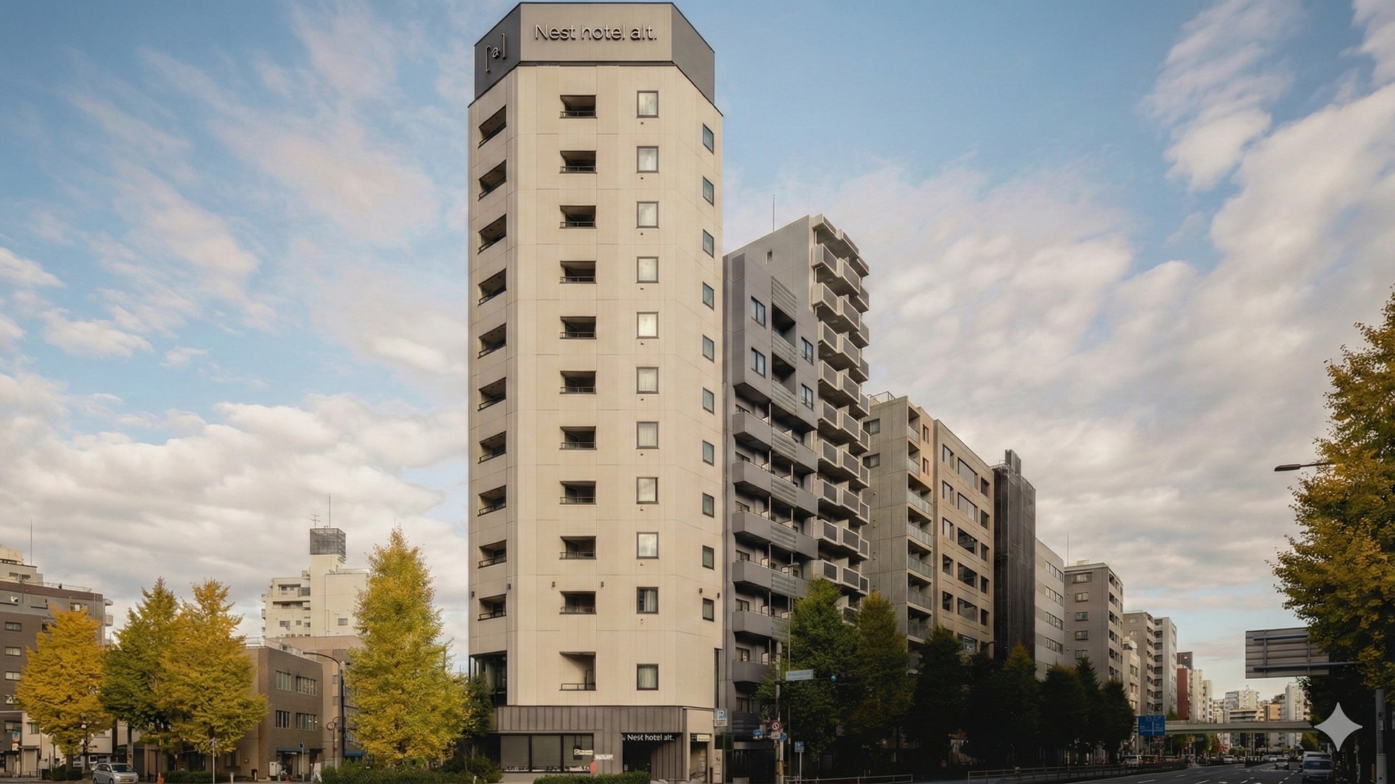 [Nest Hotel Alto Kuramae Station] Next to the entrance/exit of Kuramae Station on the Toei Asakusa Line