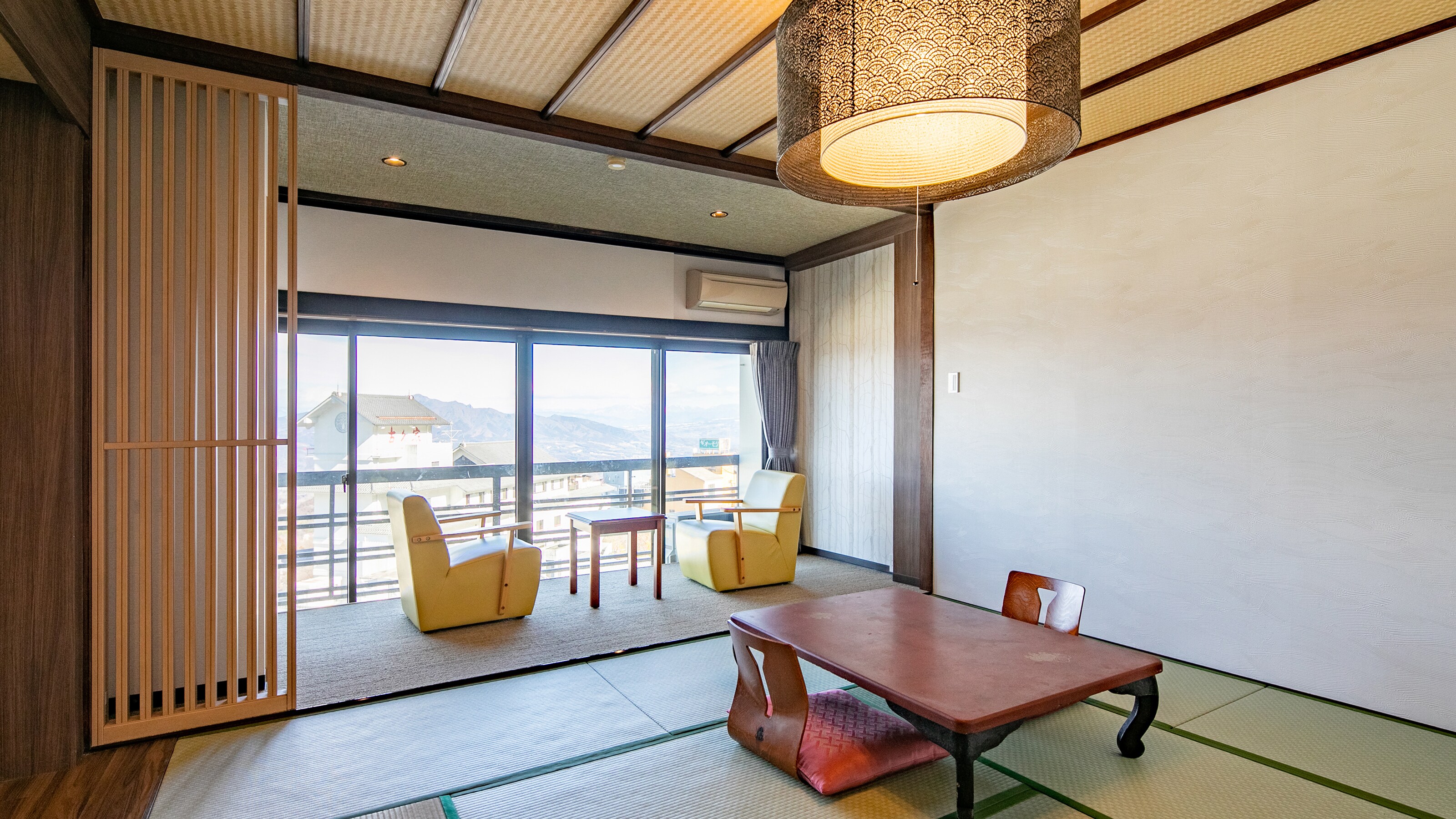 [Tầng cao/tầm nhìn] Phòng kiểu Nhật 10 chiếu tatami (bồn tắm bên ngoài)
