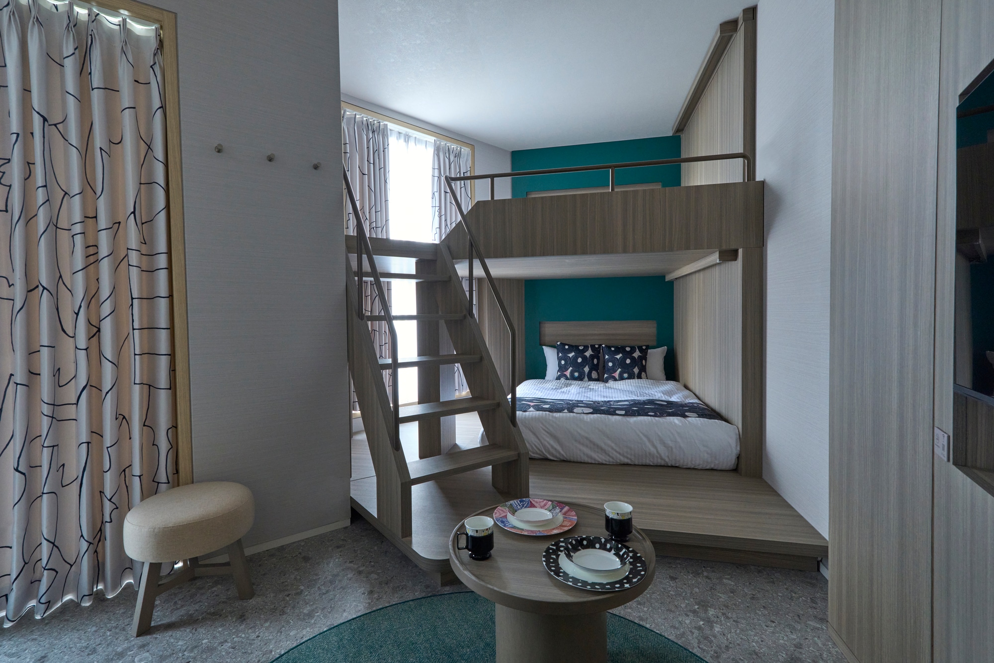 Two-bed bunk with Heralbony