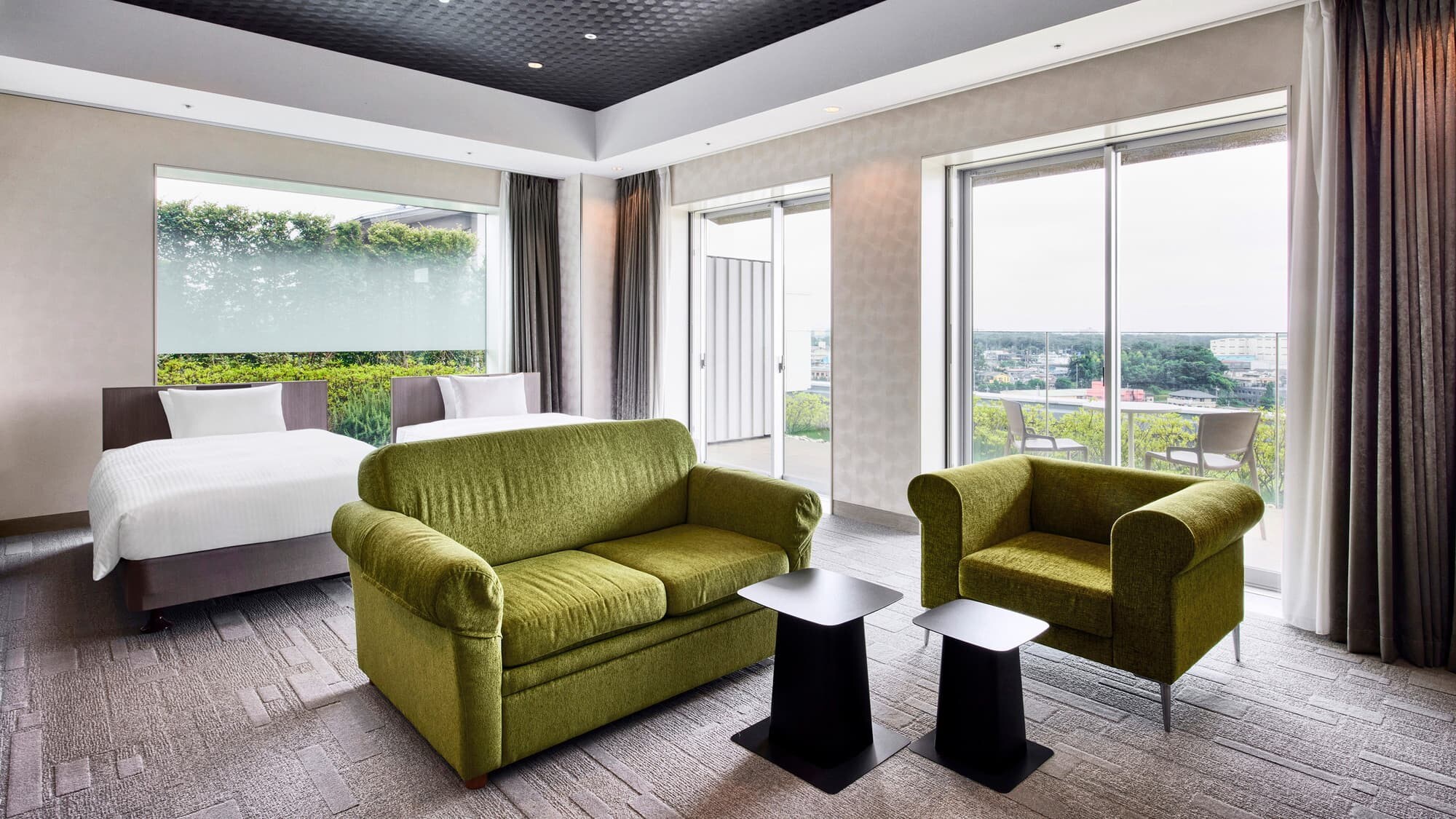 Phòng Junior Suite | Thư giãn và nghỉ ngơi thoải mái trong không gian rộng rãi và thoáng đãng.