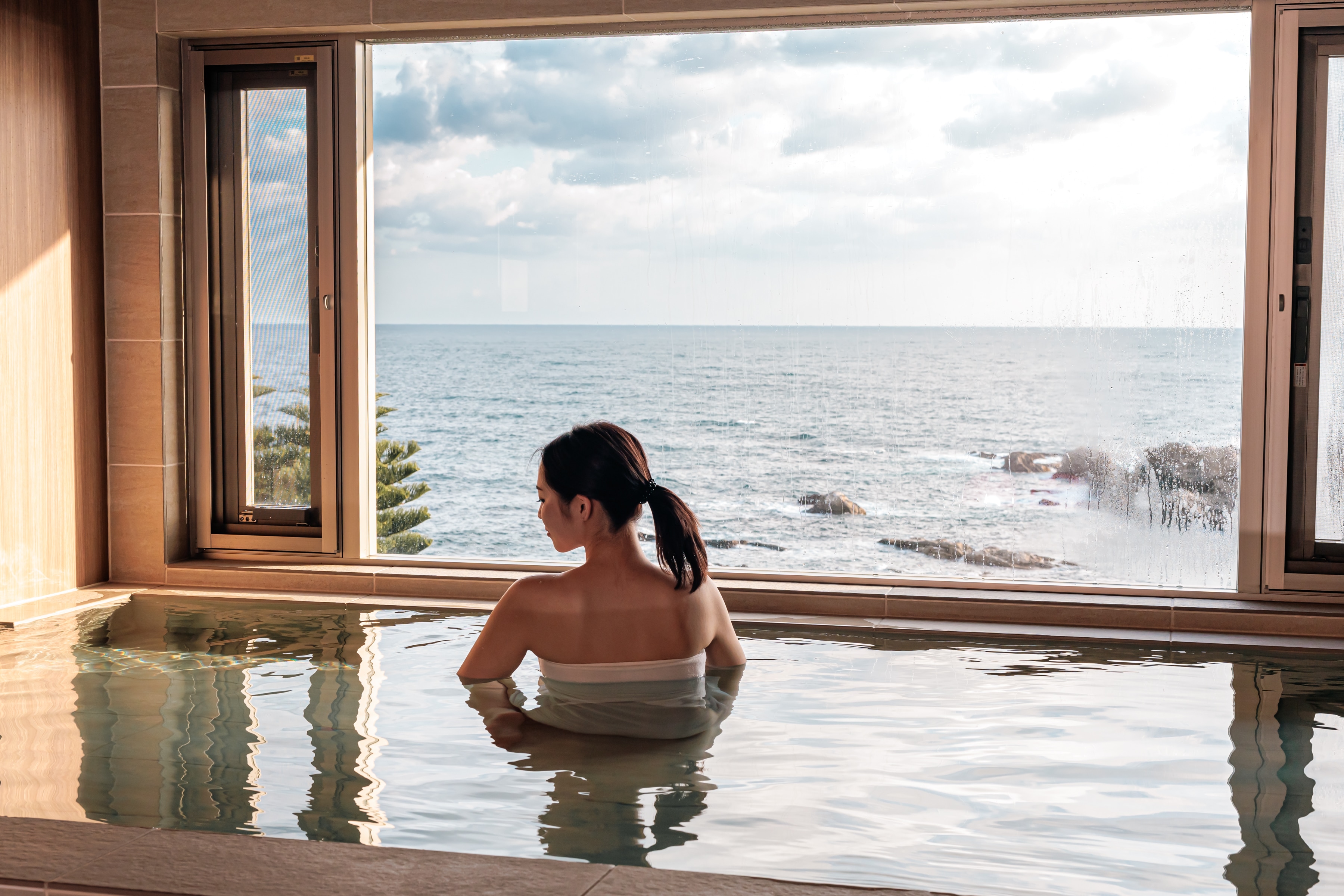 展望風呂からの風景