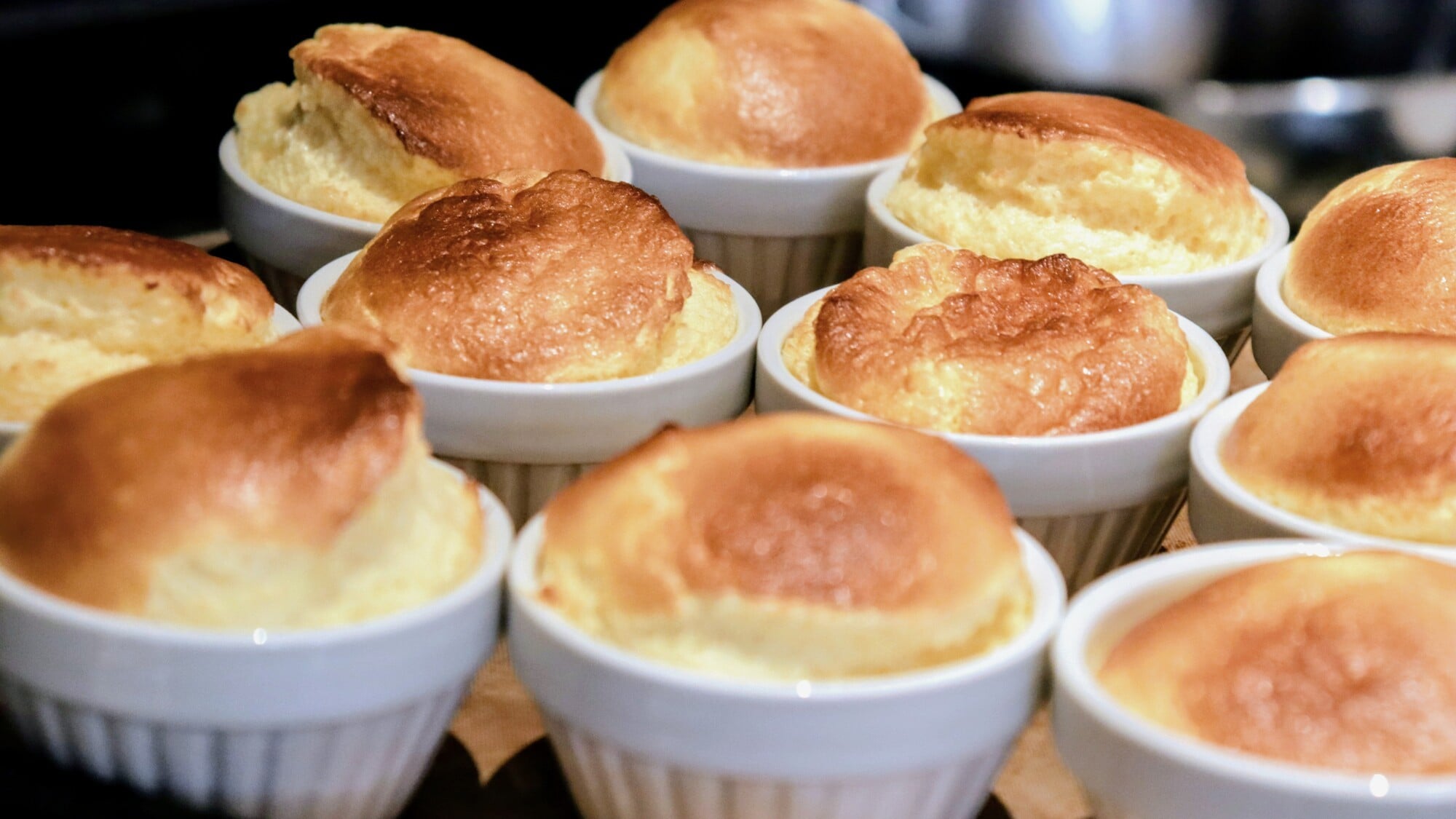 The hotel's specialty, "Bayside Soufflé"