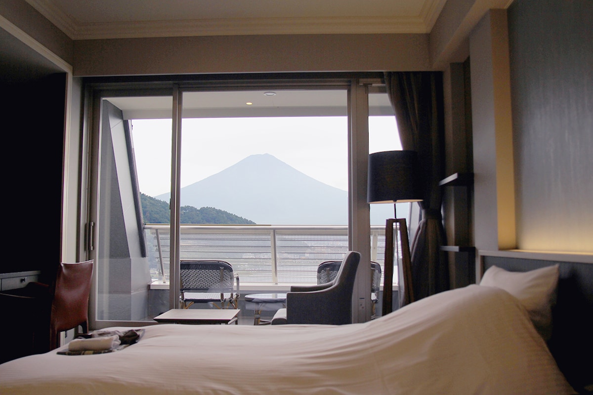 Top floor twin room with balcony
