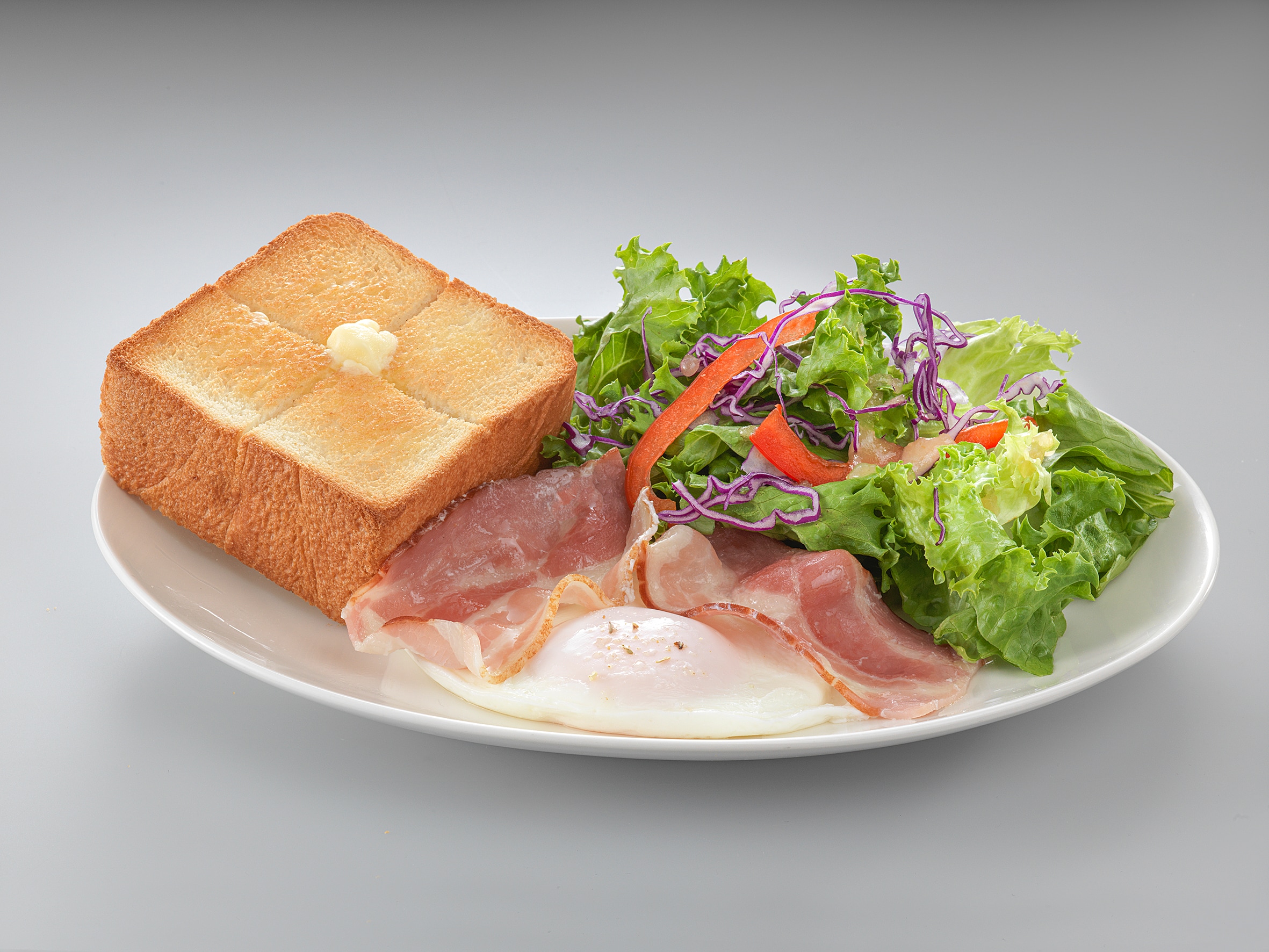 培根蛋_厚黃油吐司