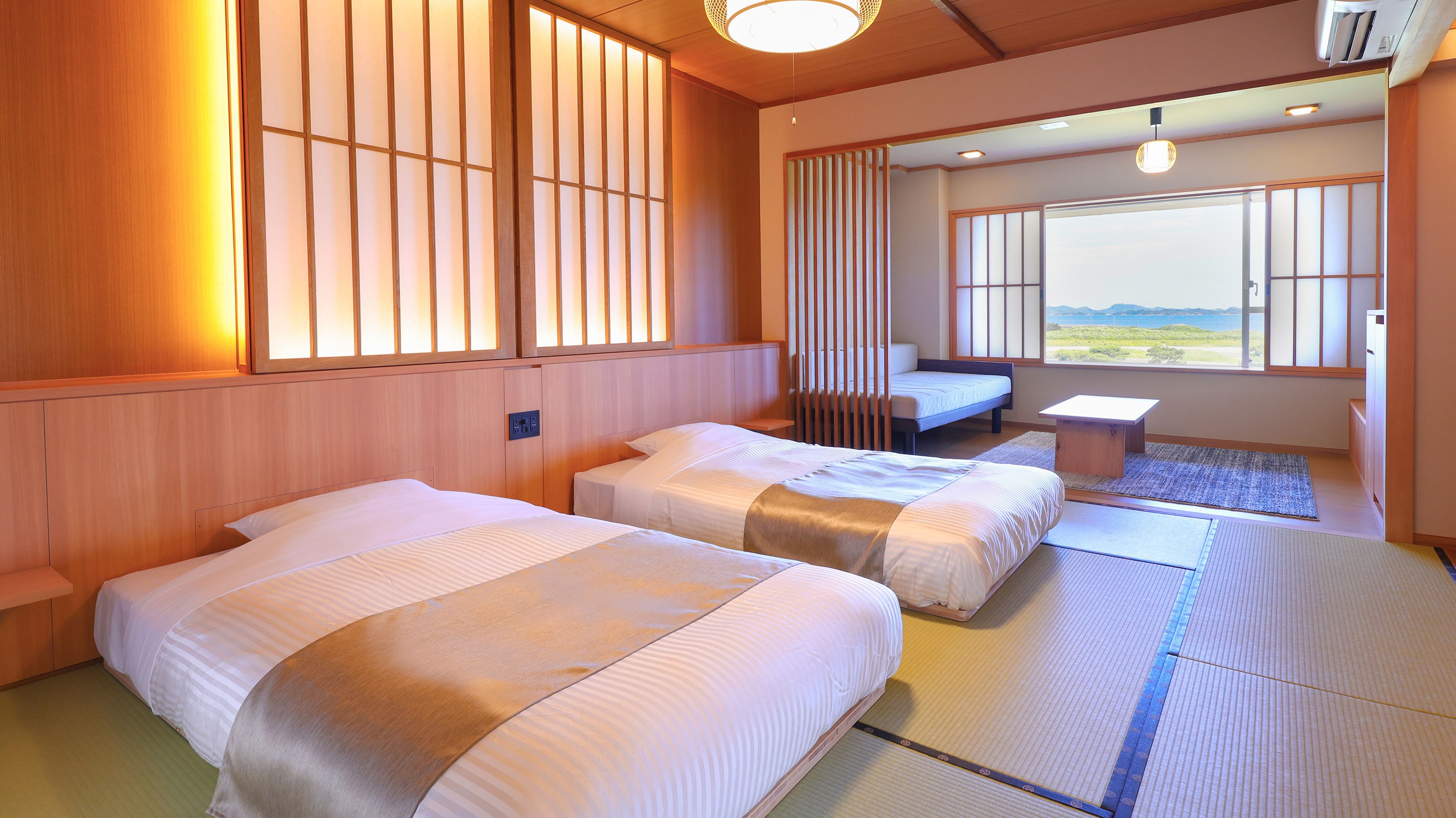 Superior Japanese style bed 10 tatami mats (3 persons)