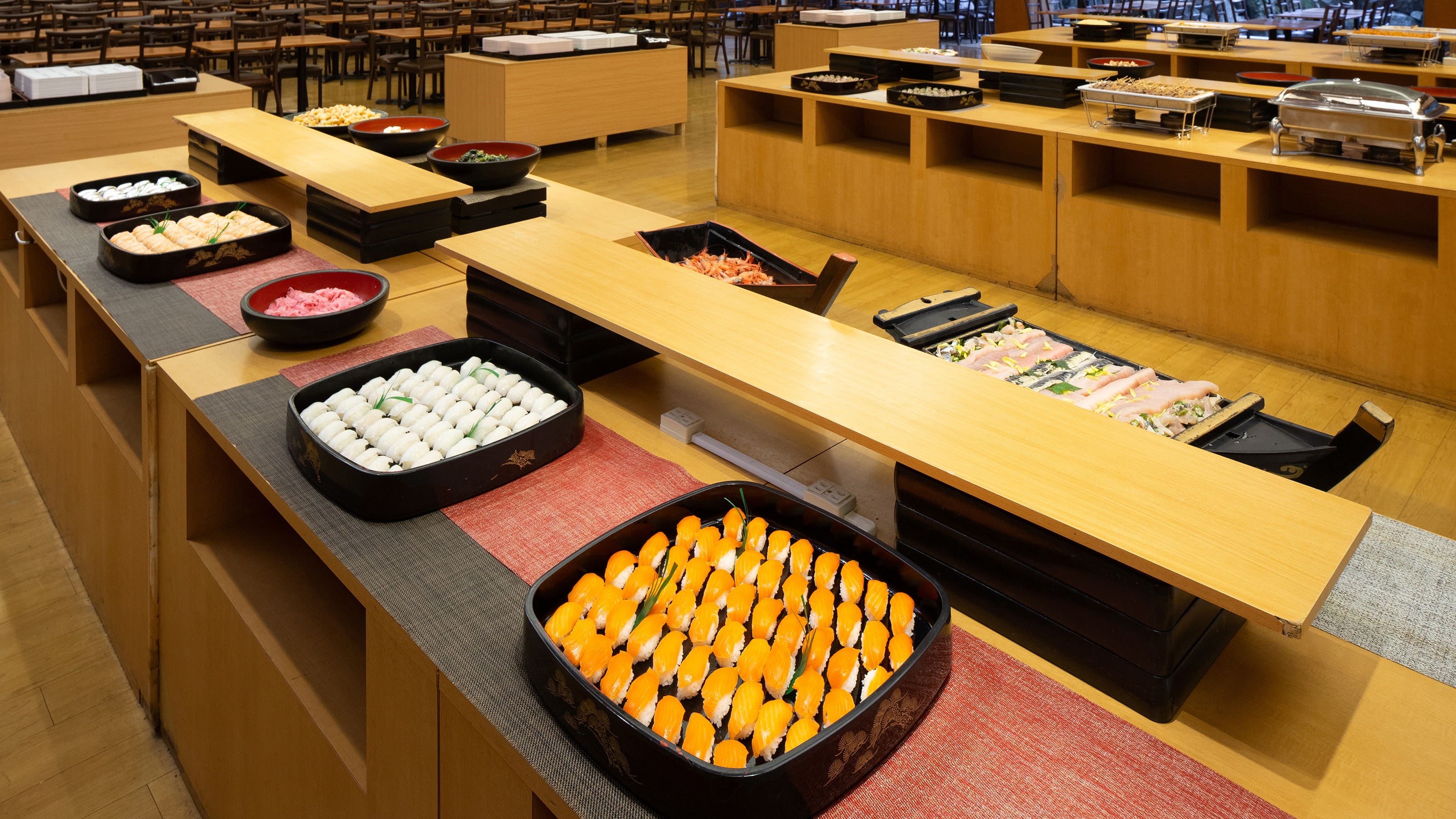 An example of a buffet venue