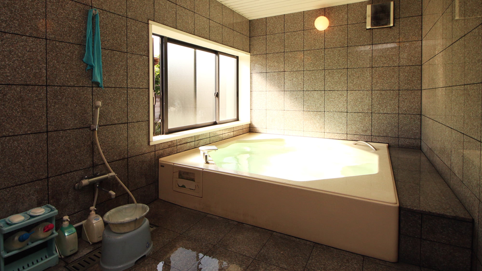 #Large, open-air bath