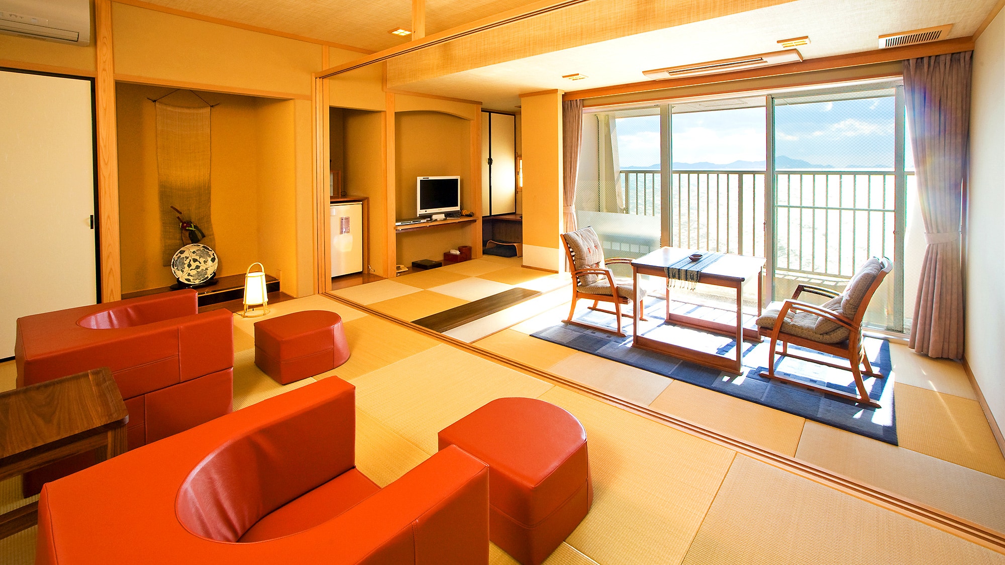[Premier A] Kamar bergaya Jepang dengan pemandian semi terbuka (Kamar 601)