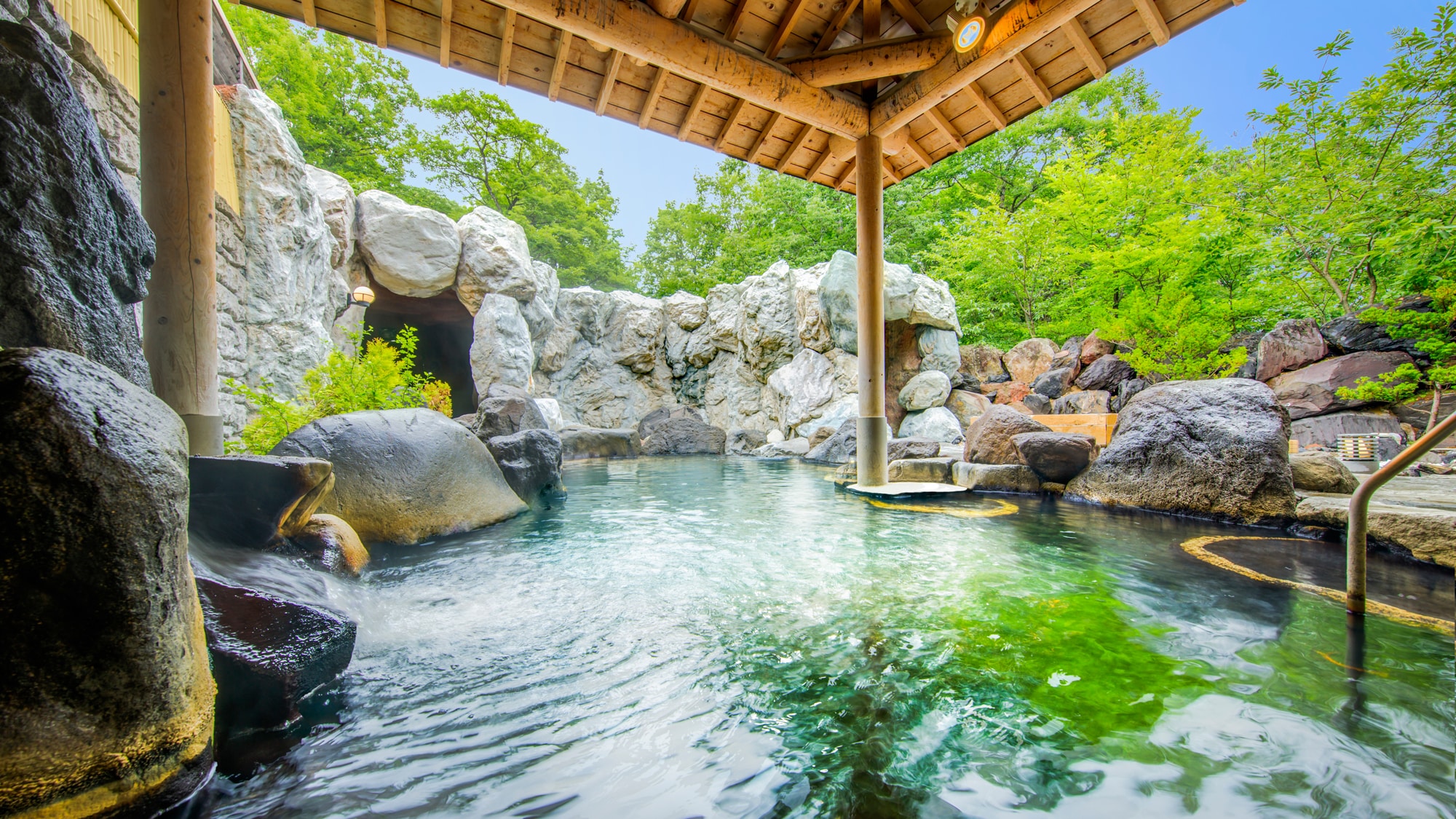[大浴場「曉之湯」露天浴池]