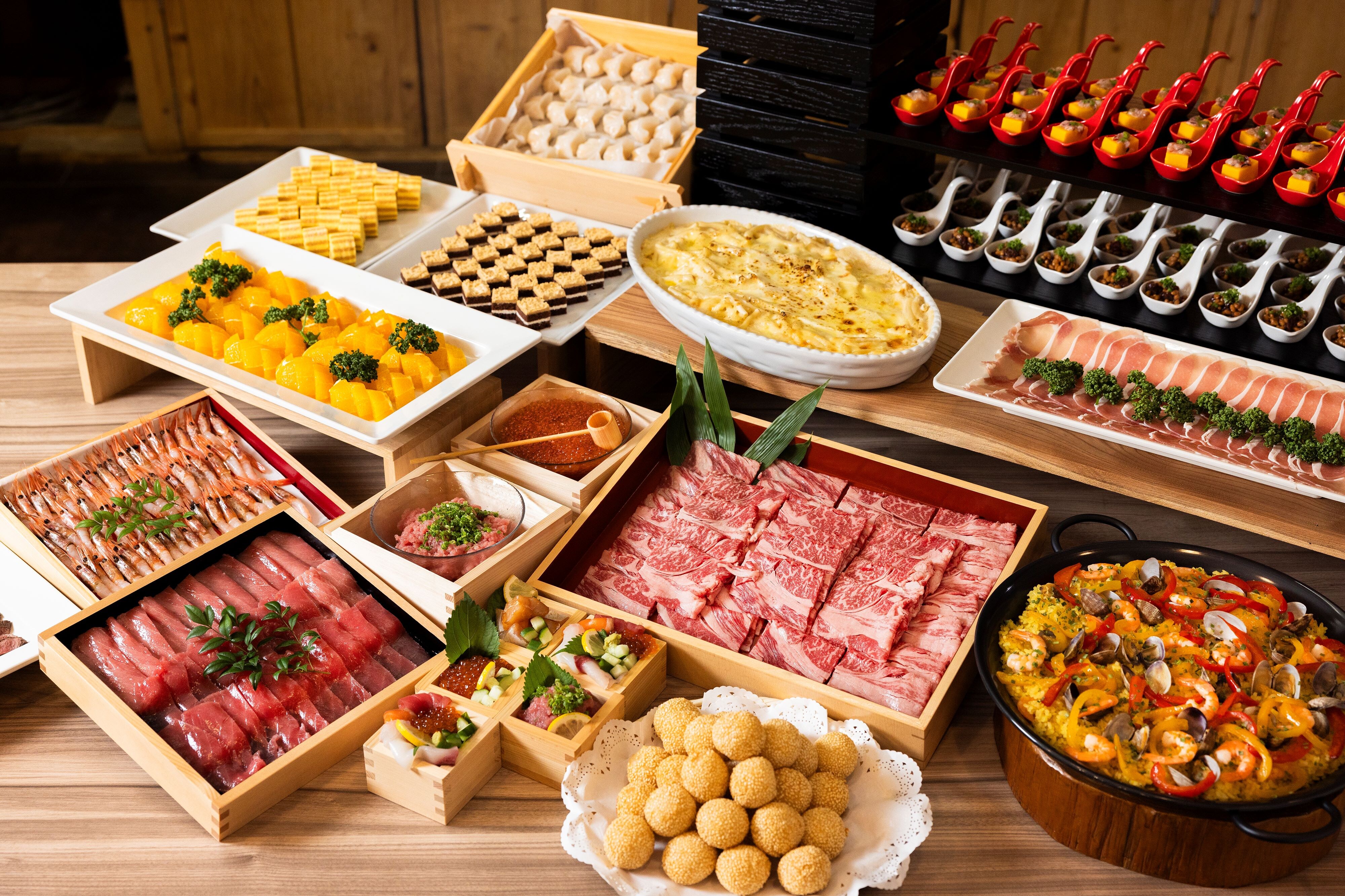 Dinner buffet (example)