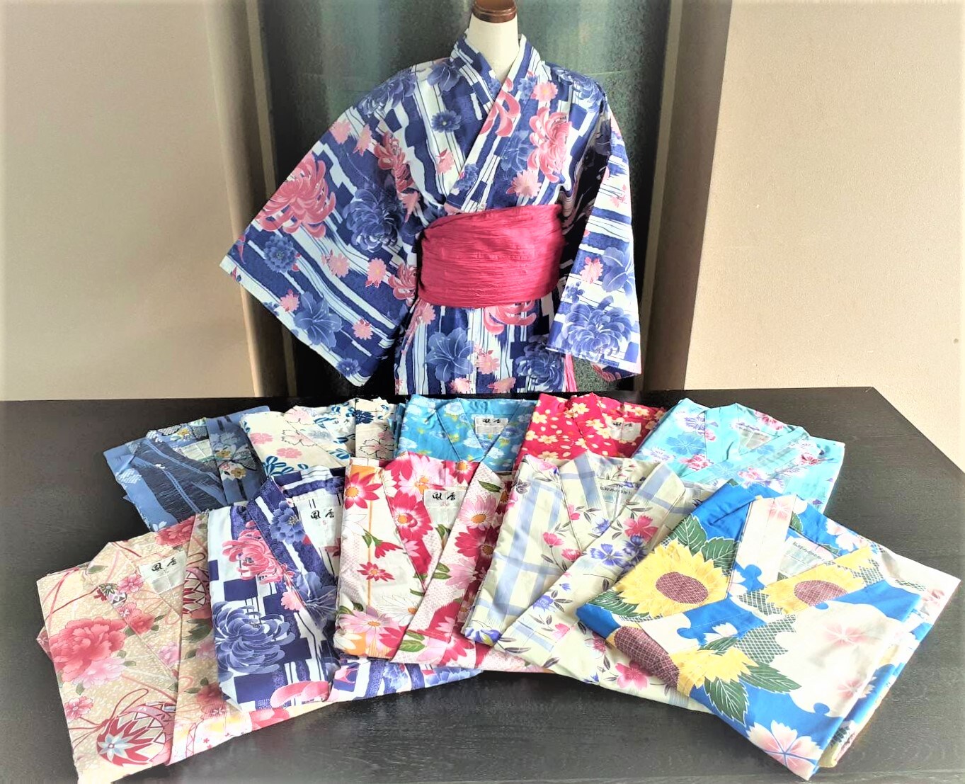 彩色浴衣