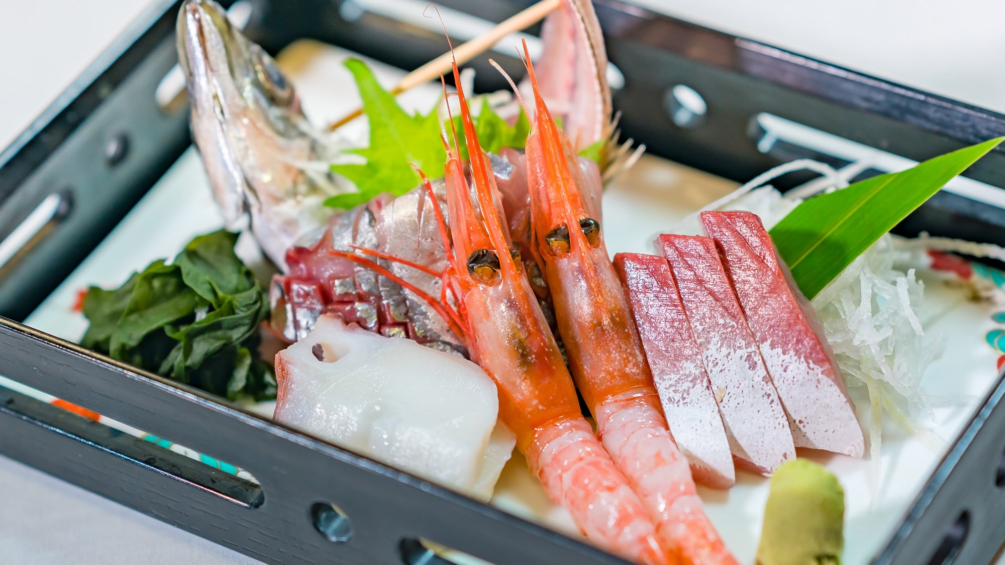 【晚餐】佐渡當季鮮魚生魚片