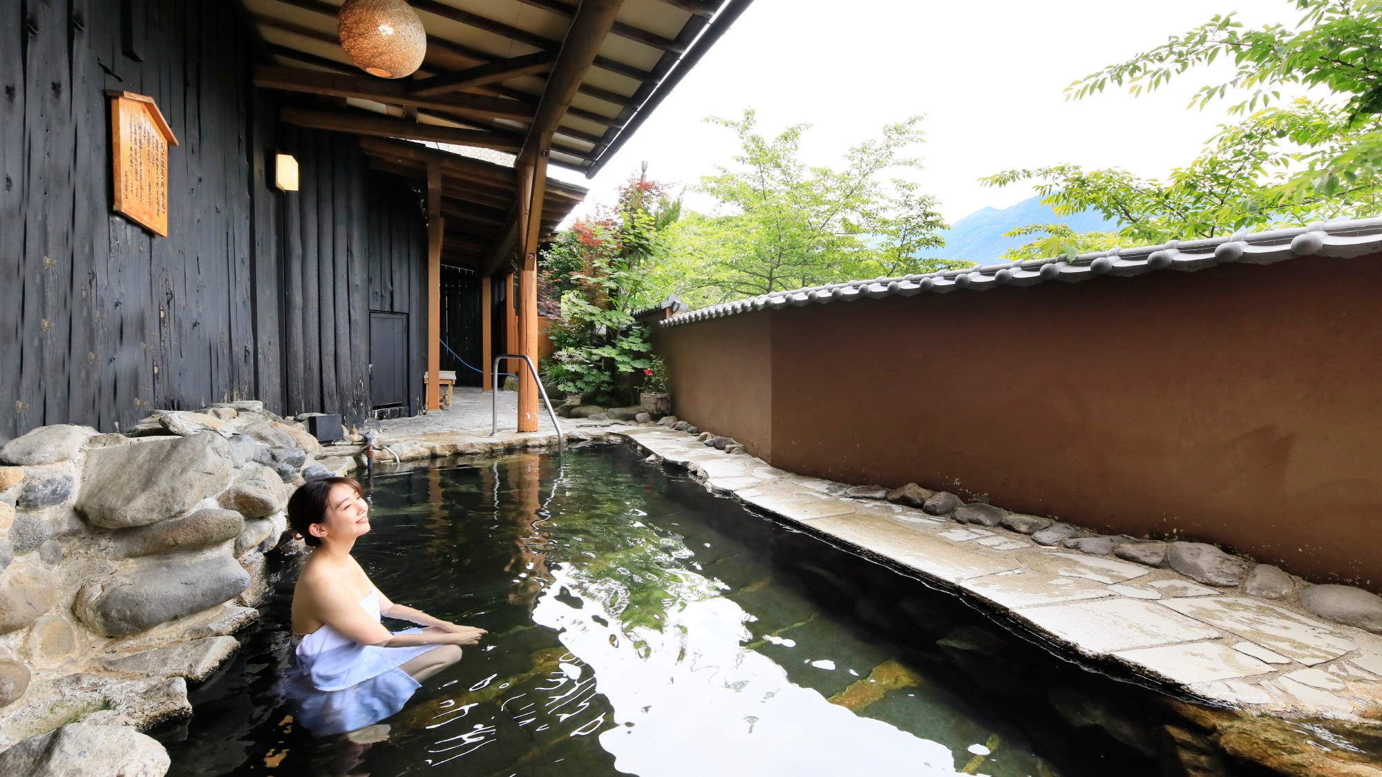 Open-air bath (Shobu-no-Yu)