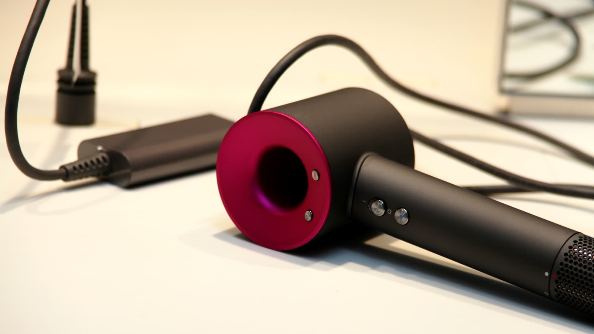 Rental exhibition hair dryer Dyson