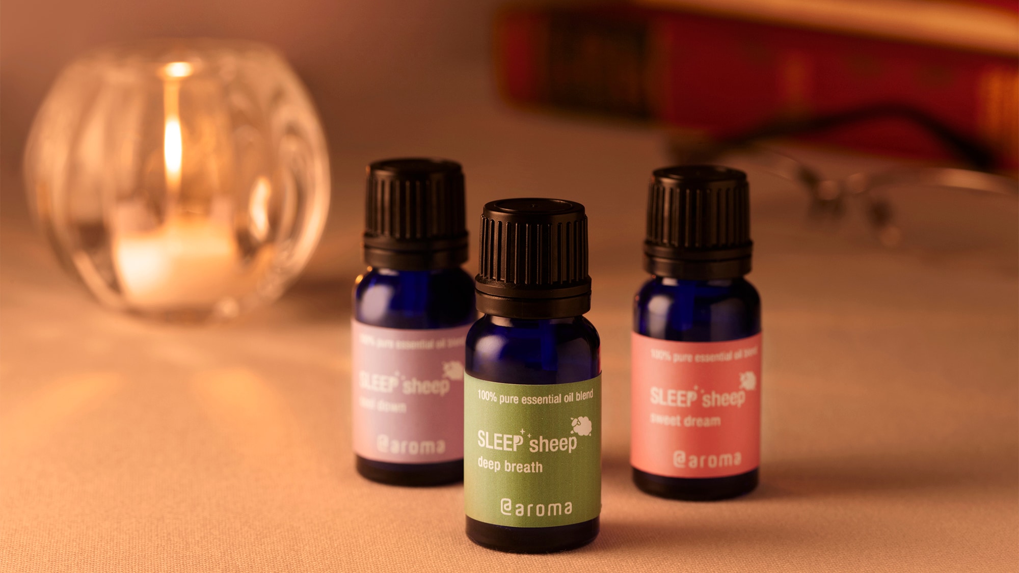 [Sleep Room/Sleep Aroma] Support your sleep♪ Choose from 3 types of "Sleep Aroma" (example)