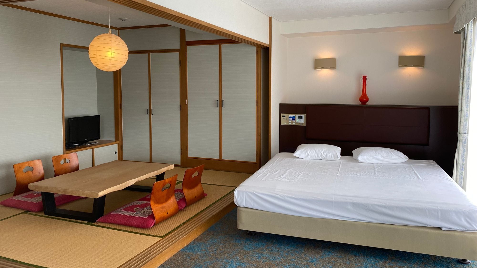 ห้องเอ็กเซกคิวทีฟ ห้องสไตล์ญี่ปุ่น และเตียงขนาดคิงไซส์