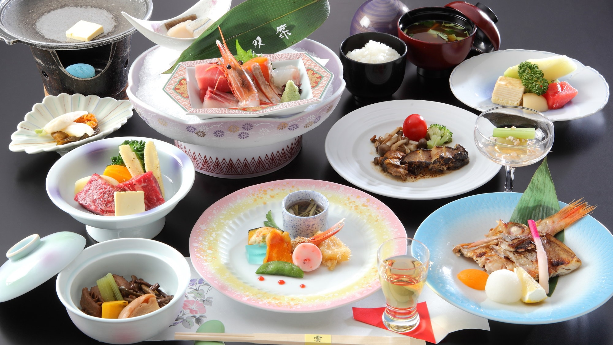 Delicious small amount "Ya Plan" Special kaiseki meal using carefully selected high-quality ingredients