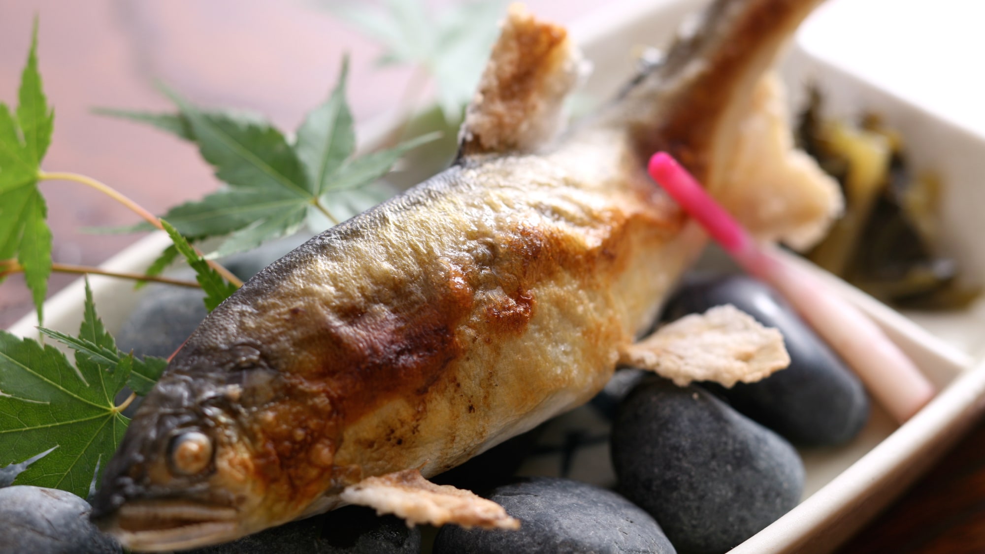 A masterpiece made with traditional techniques - Savor the local bounty at a lakeside inn