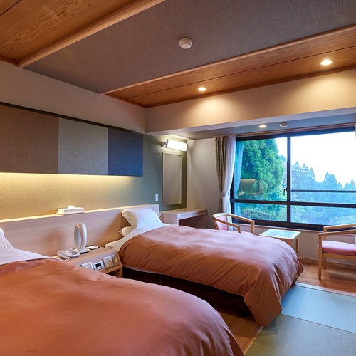 東館日式現代雙床房