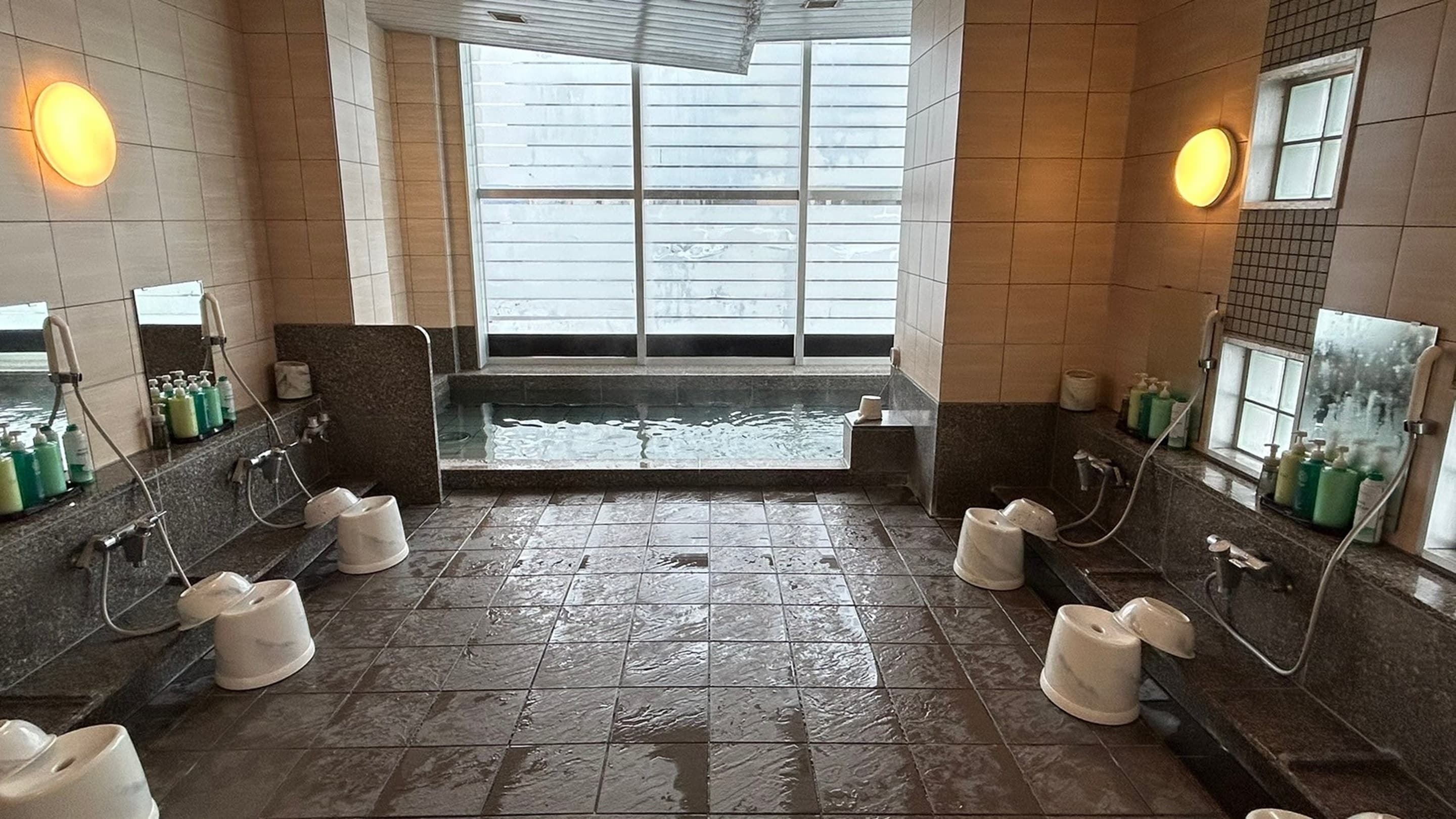 Large communal bath