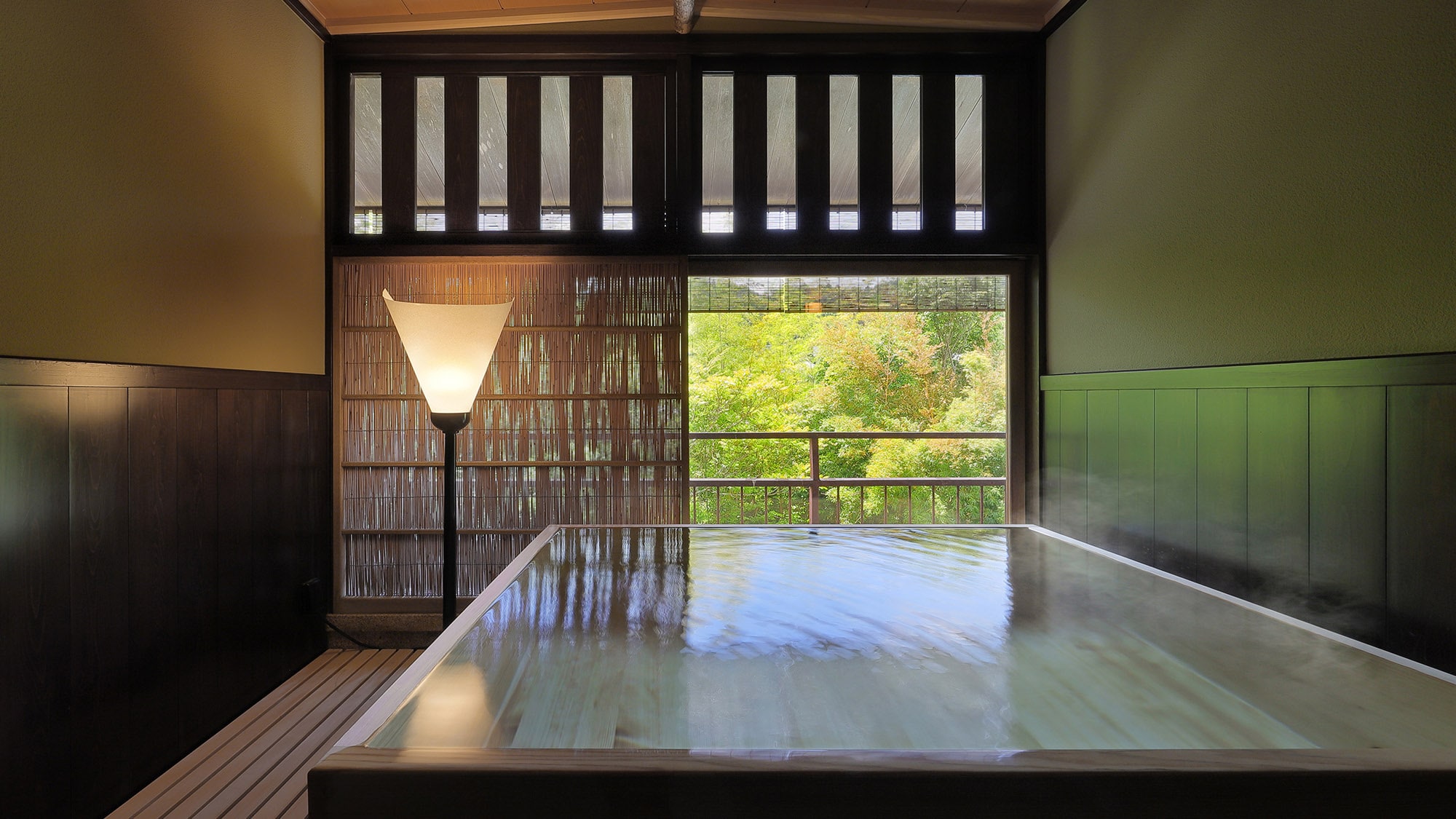 [Jougen no Ma] Japanese-style room with half open-air bath (90 square meters)