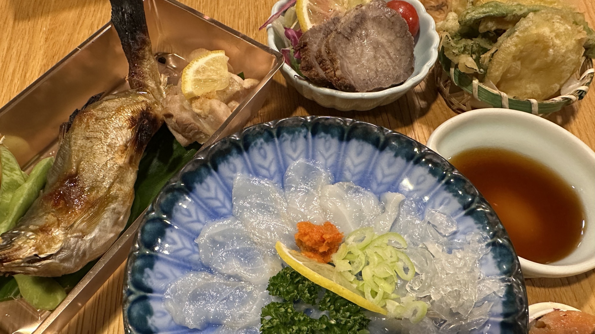 [日式晚餐示例]