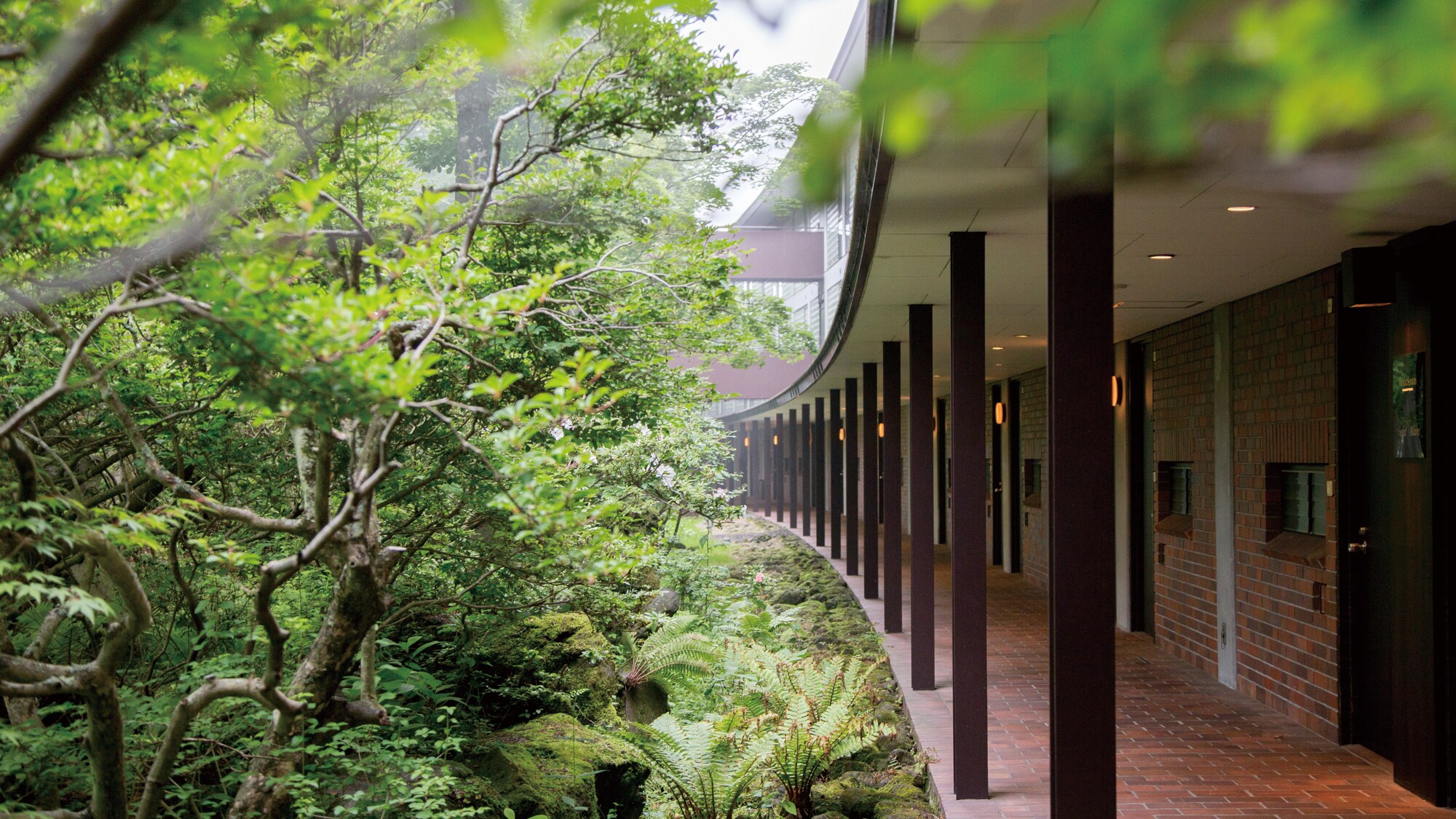 Pangeran Karuizawa: Koridor melengkung yang dipenuhi kamar Garden Twin