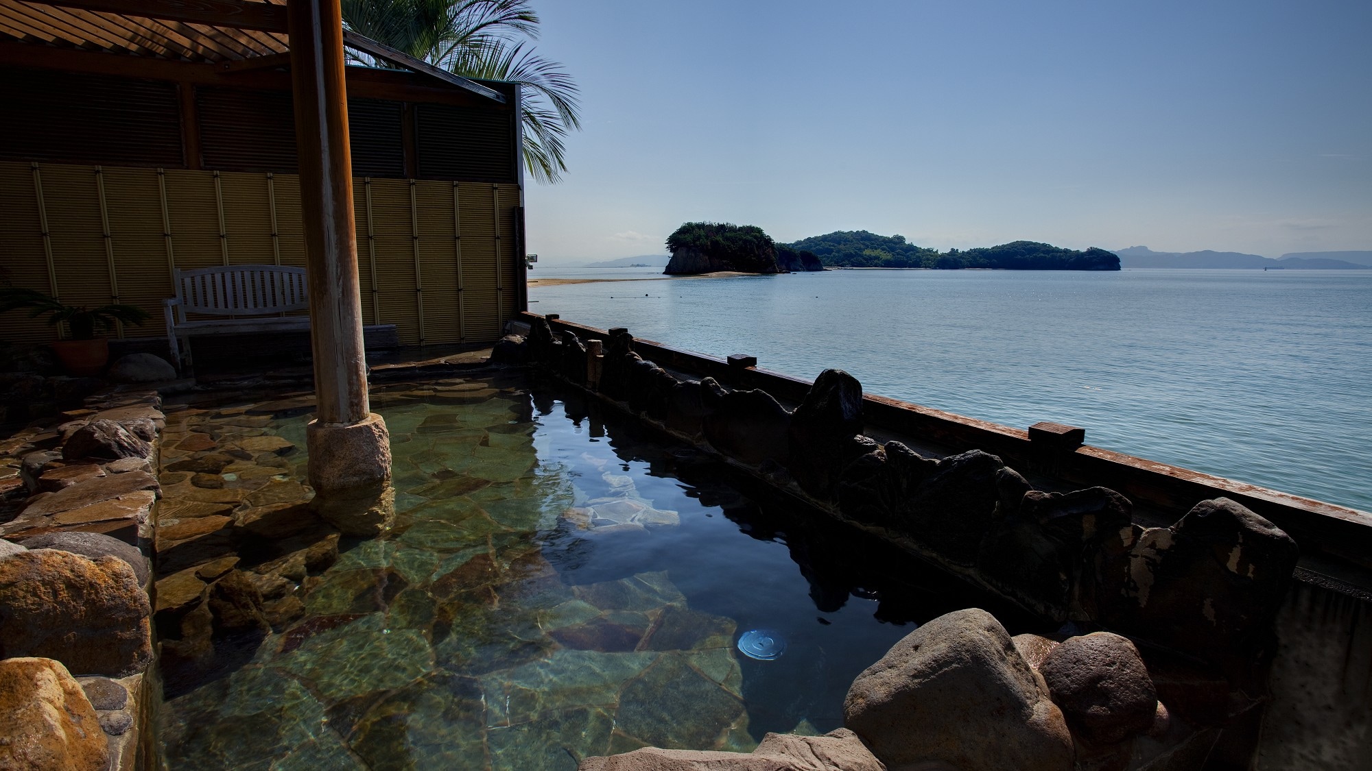 Natural hot spring open-air bath "Olive no Yu"