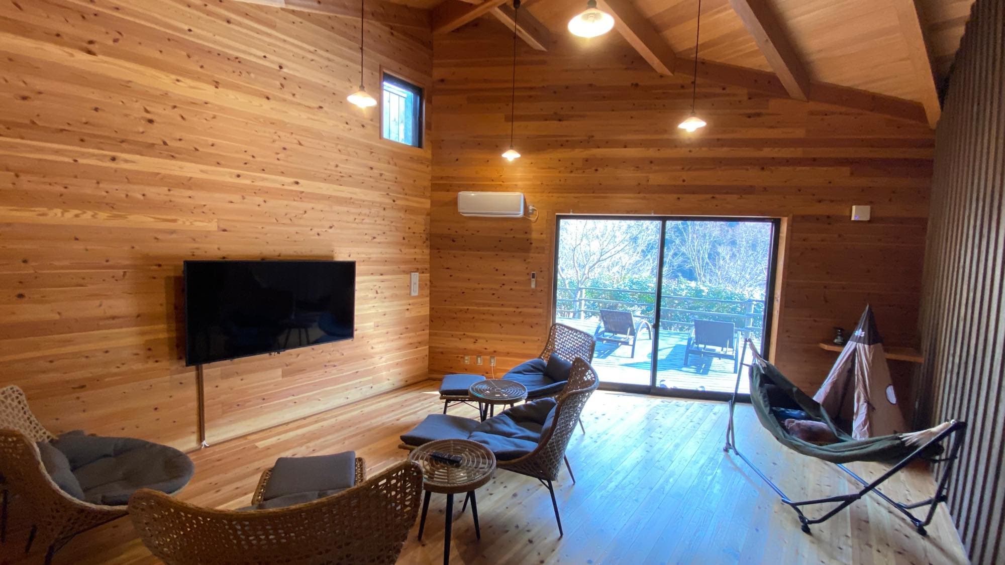 Starry Terrace [Sweet Cottage] with open-air bath and tent sauna