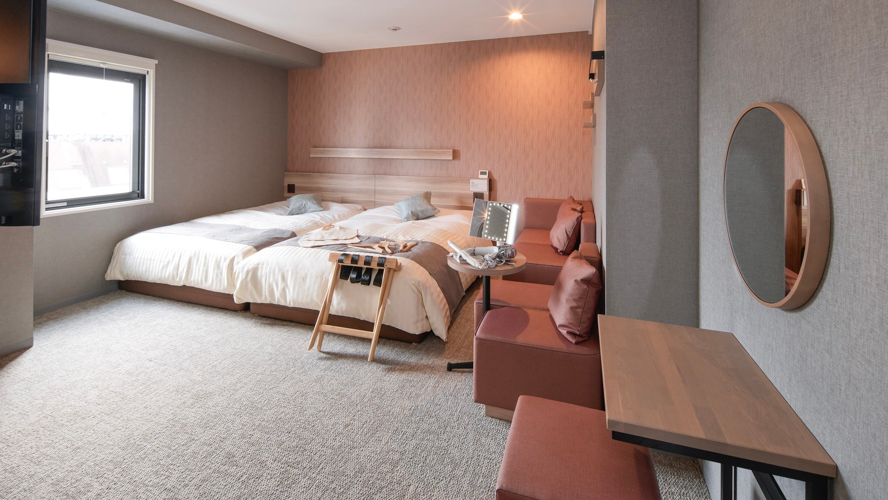 Enjoy a comfortable stay in a spacious room
