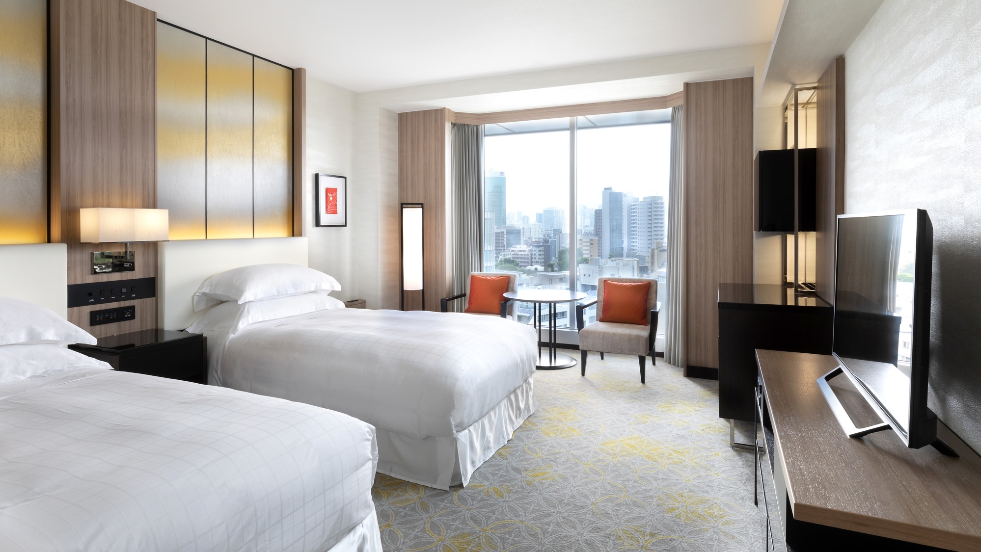 Premium Floor THE CLUB Deluxe Twin Room (36 sqm)
