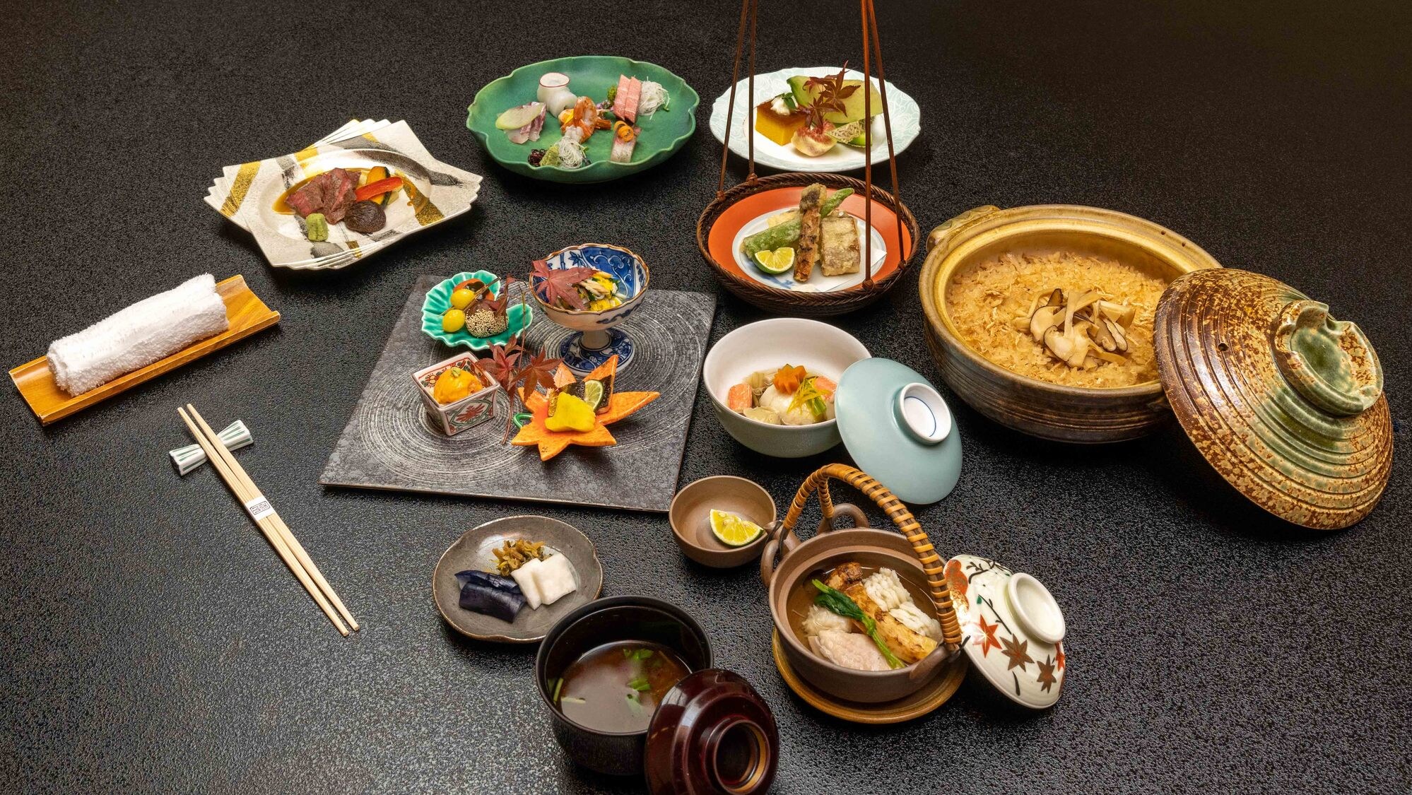 [Ẩm thực Kaiseki theo mùa]