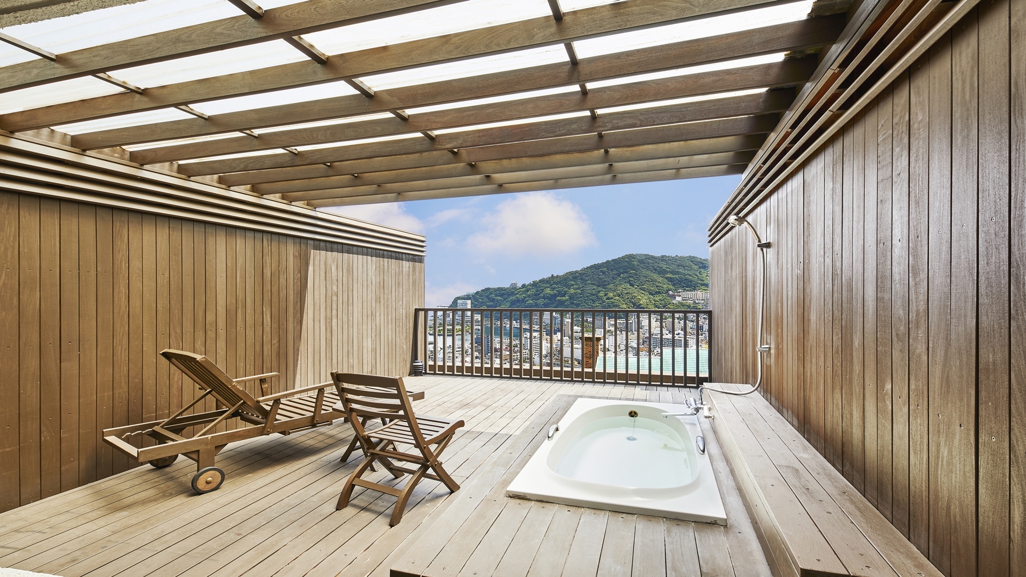 Resort modern double with open-air bath 58㎡