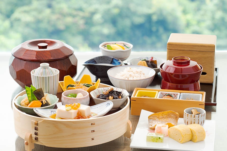 Japanese "Hama cotton" breakfast