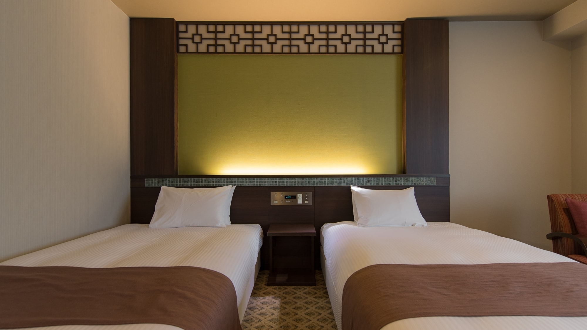 [Standard Twin 21㎡] A room where you can enjoy a Western atmosphere.