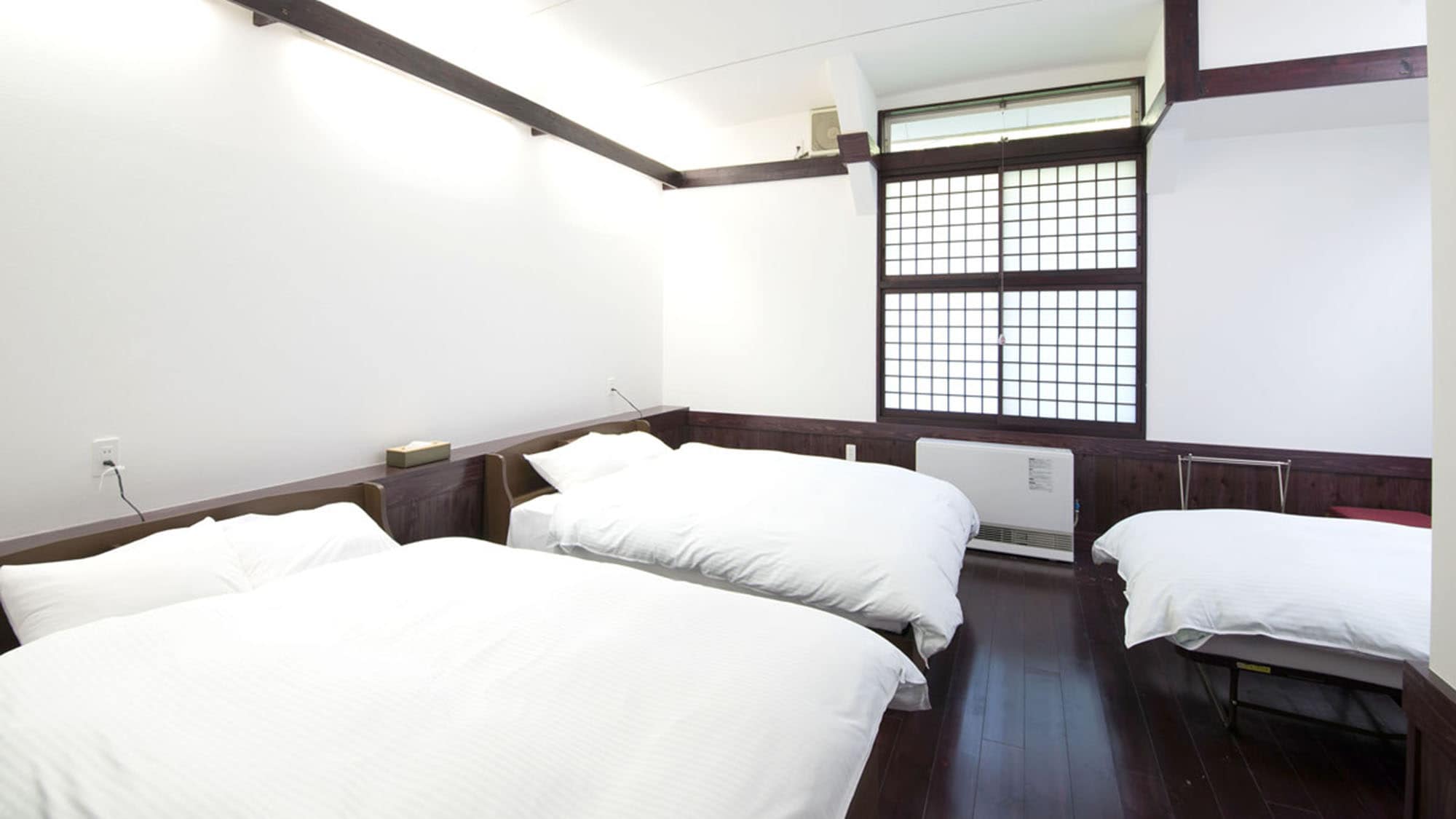 ・ Twin room for 3 people Up to 1 person can use existing bed