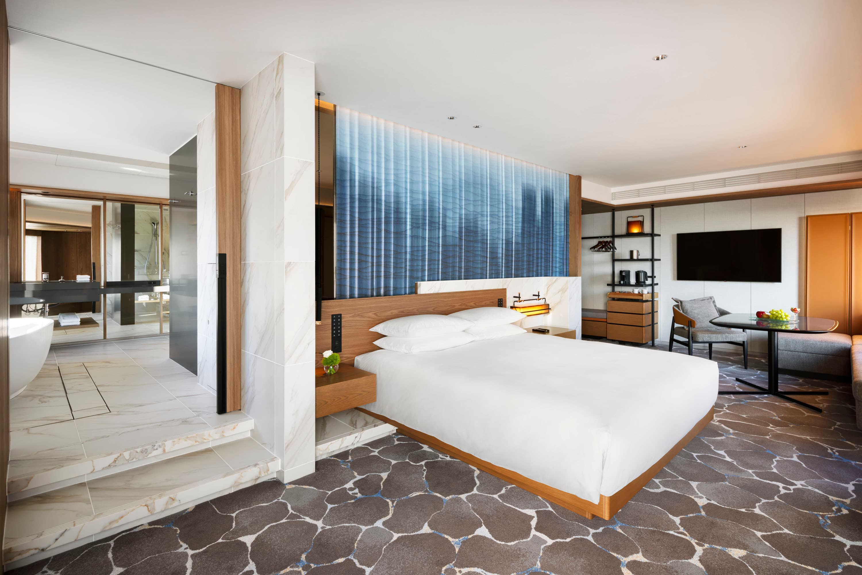 1 Tempat Tidur King, Pemandangan Taman, Studio Sudut