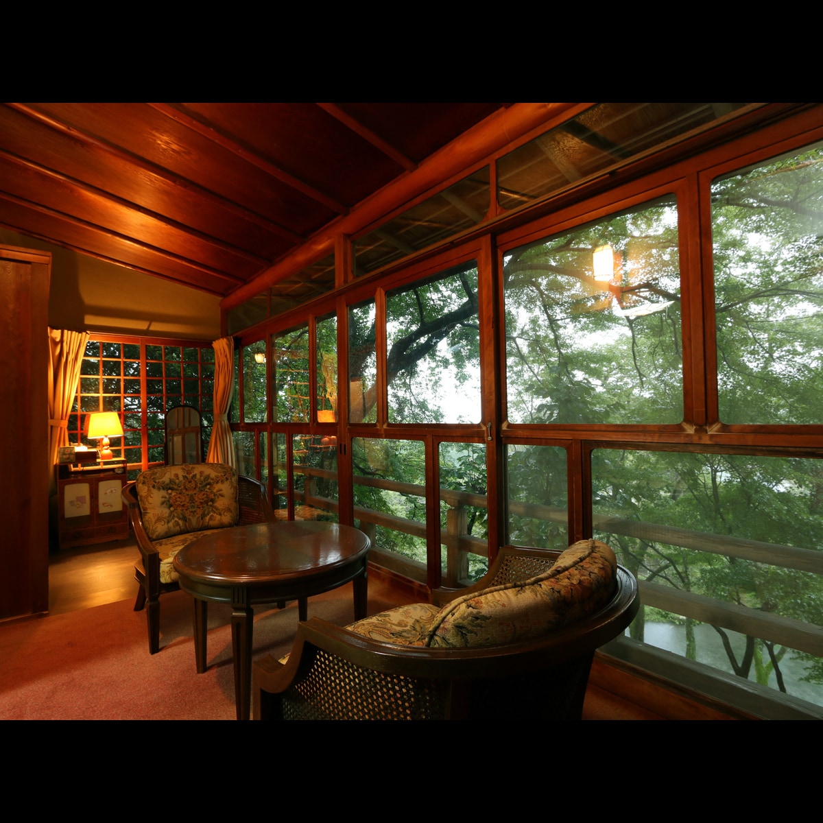 Pine room porch