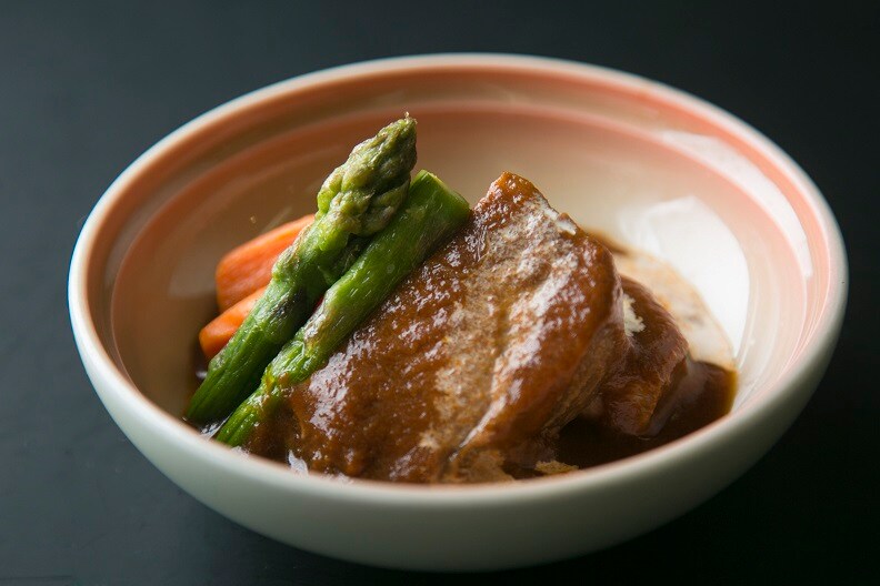 Beef tongue stew