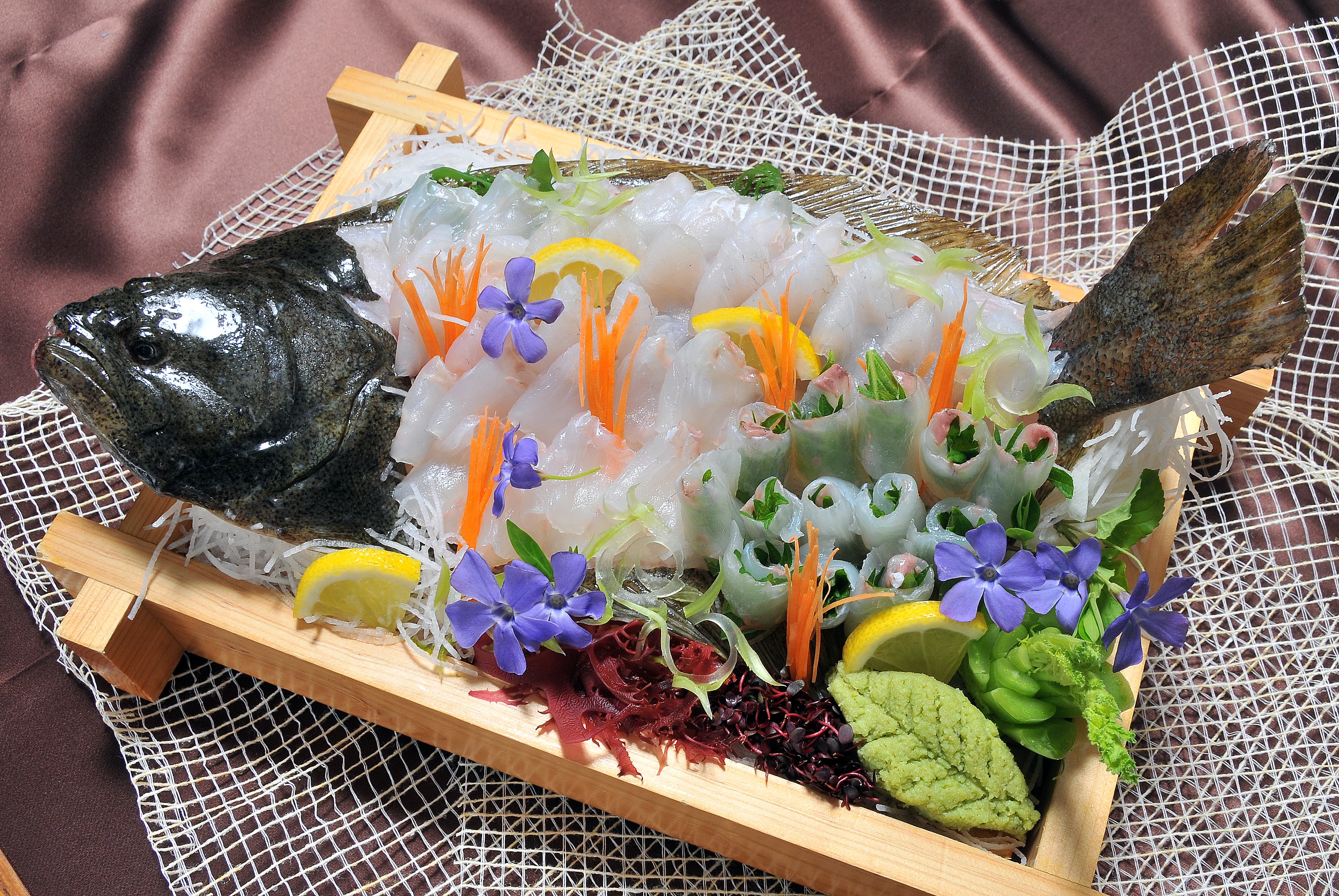 Japan's best flatfish sashimi