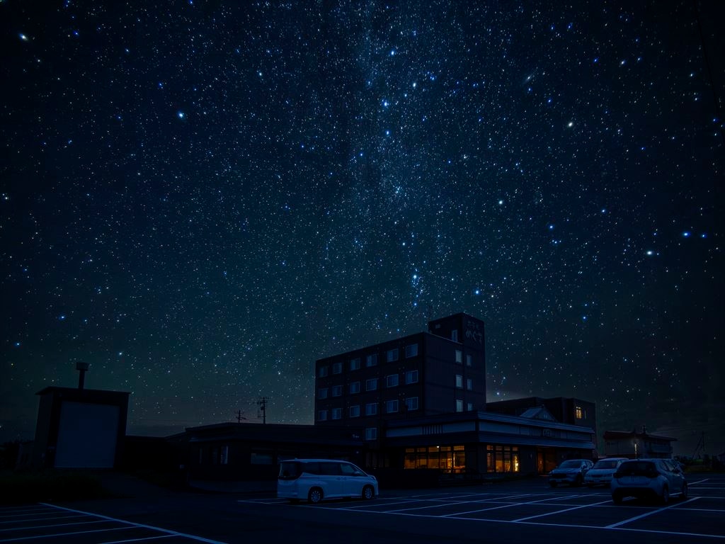 室外夜景