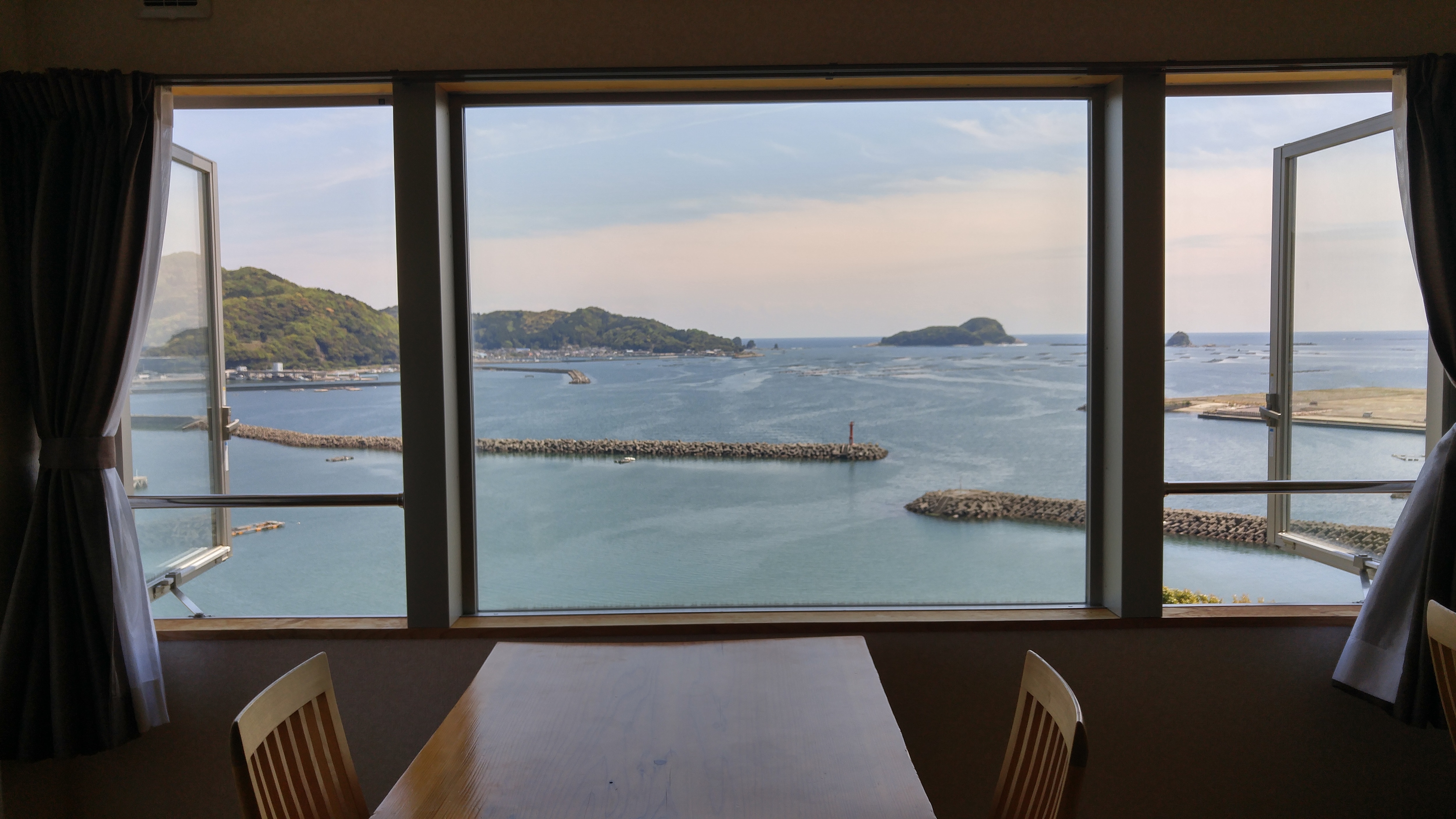 View from the guest room