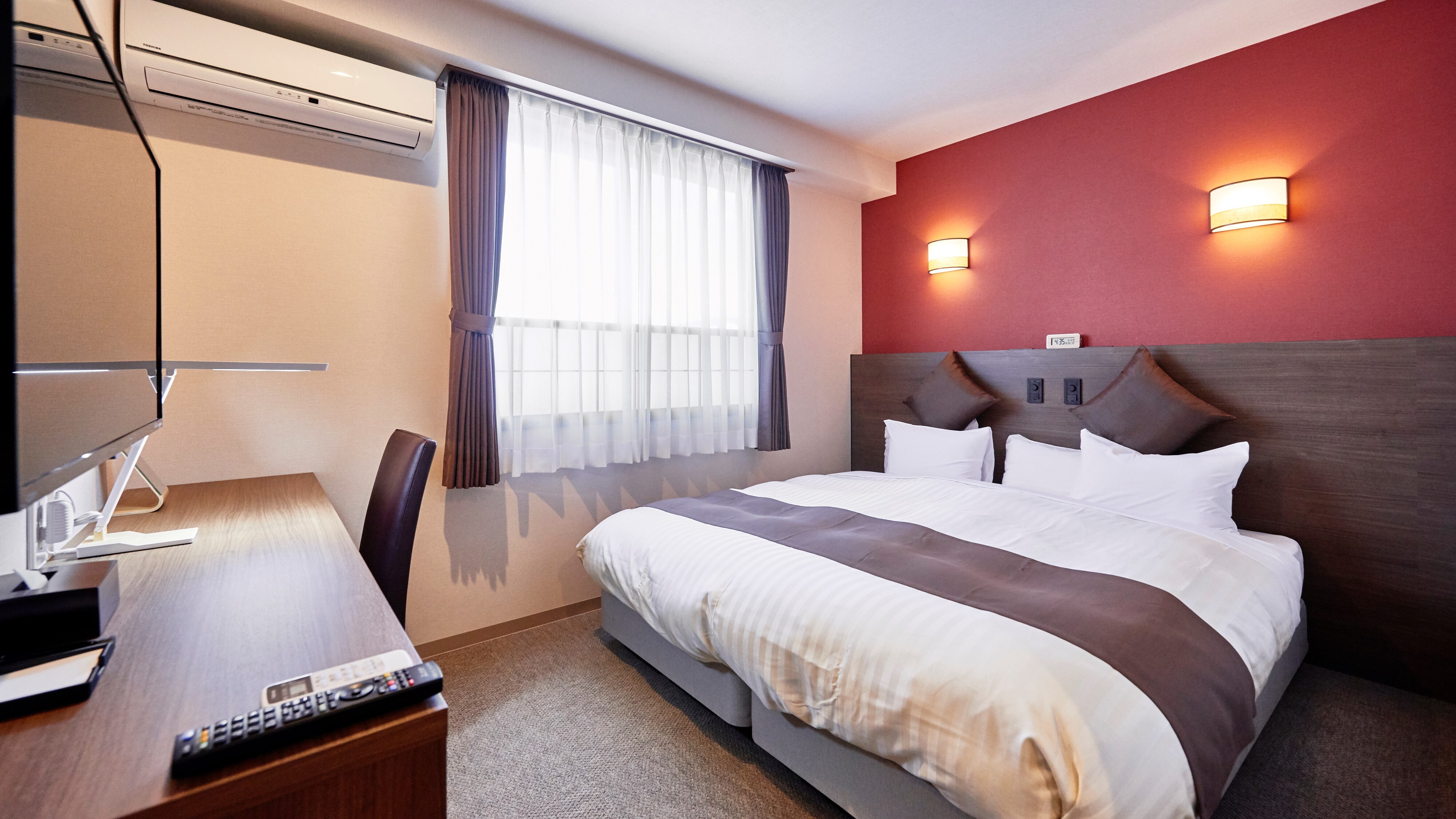 [Hollywood Twin Room] Double bed