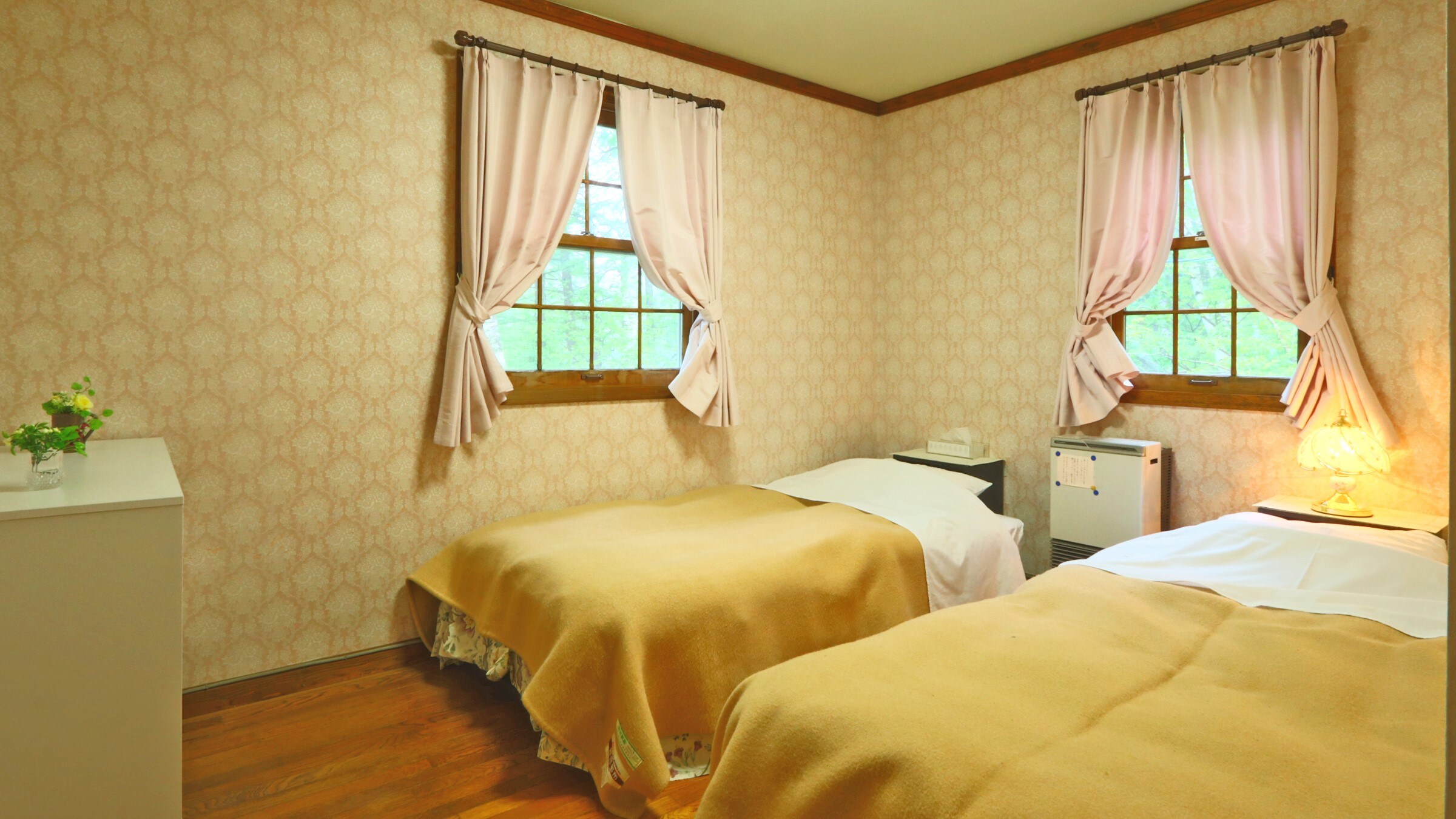[Twin room]