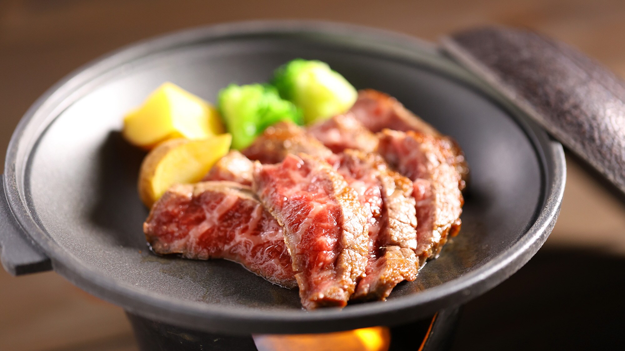 【특별 요리】국산 소 스테이크