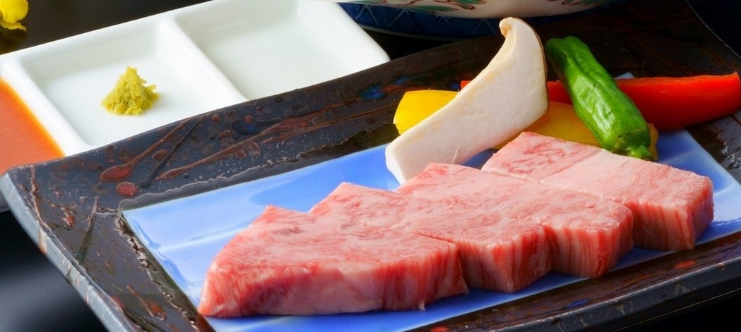 Daging sapi Saga yang meleleh