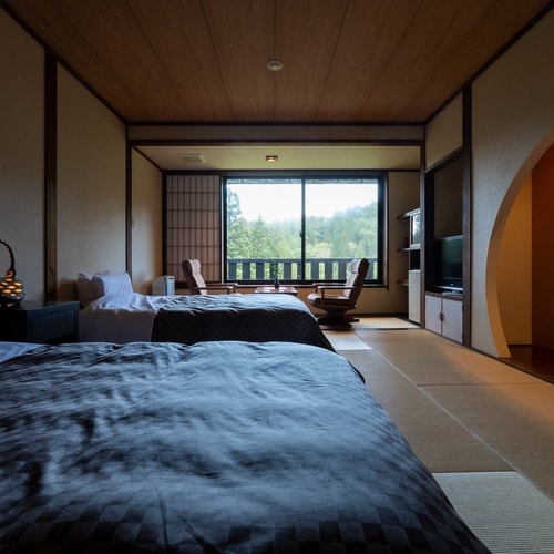 Main building 2F Japanese modern twin room (semi-double)