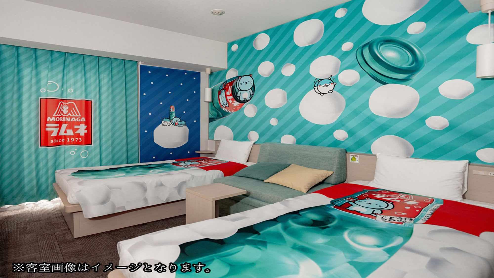 Morinaga Ramune Room (Twin)