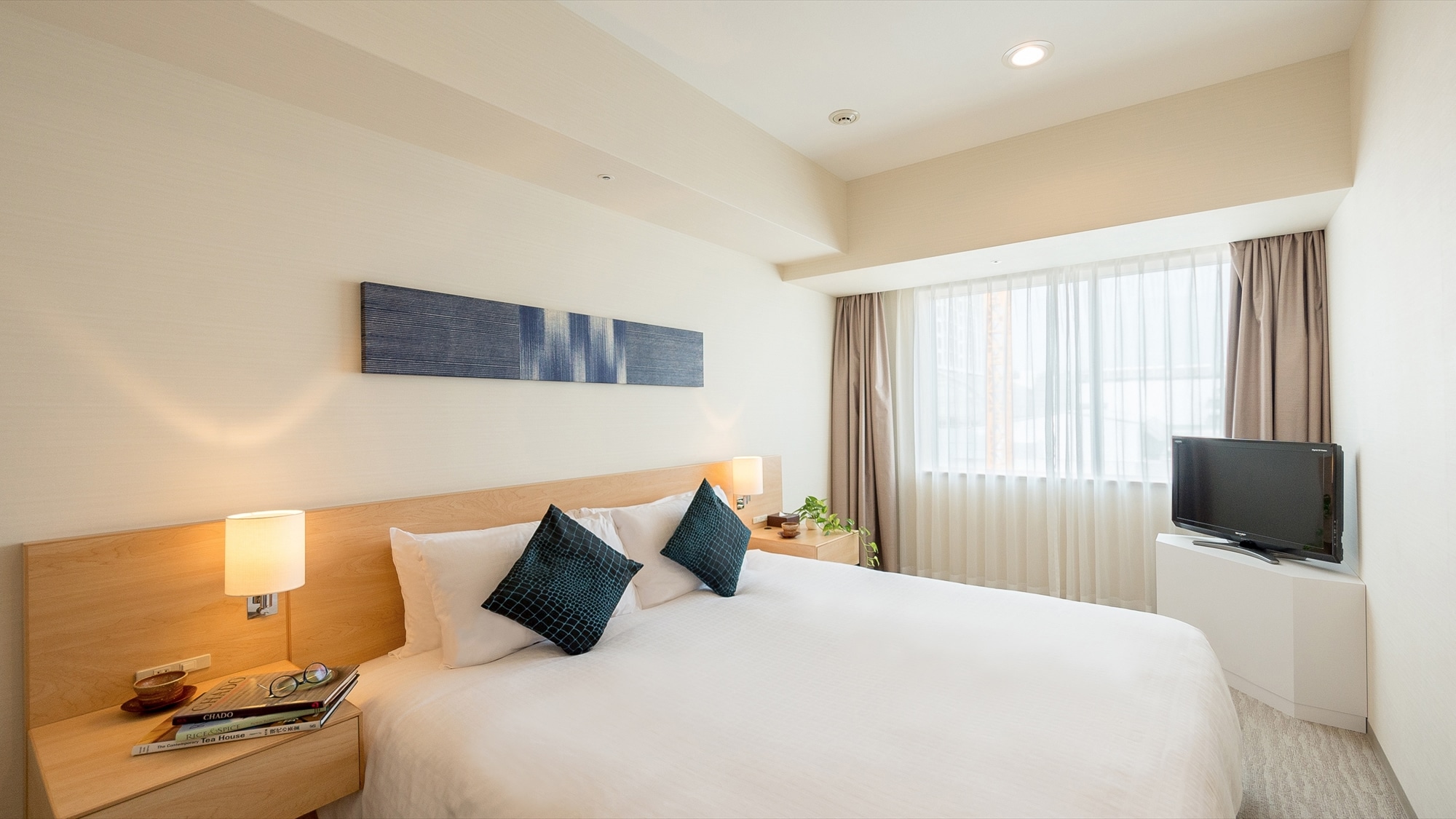 1 kamar tidur (ganda)